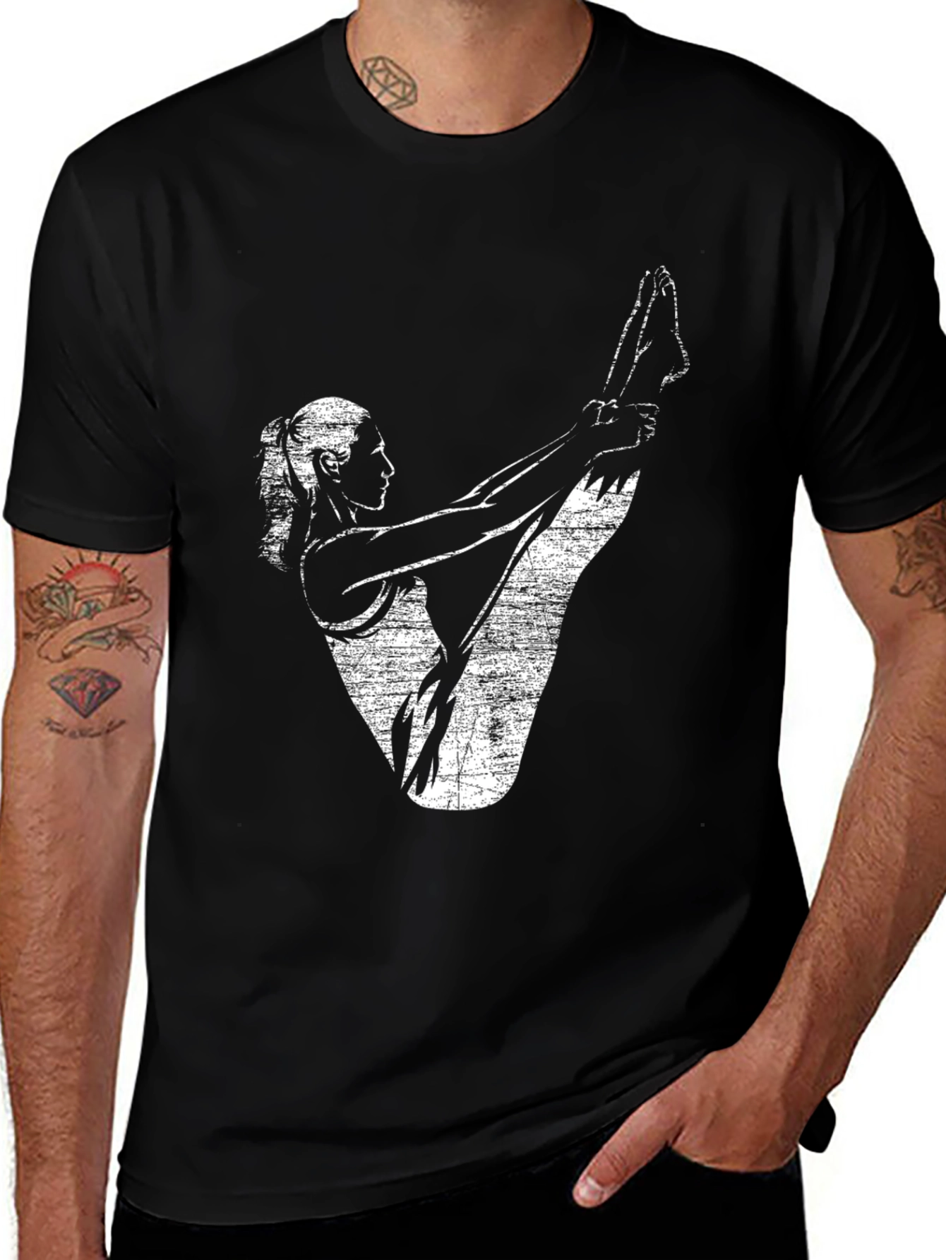 Gymnast Graphic Tee - Stylish Activewear