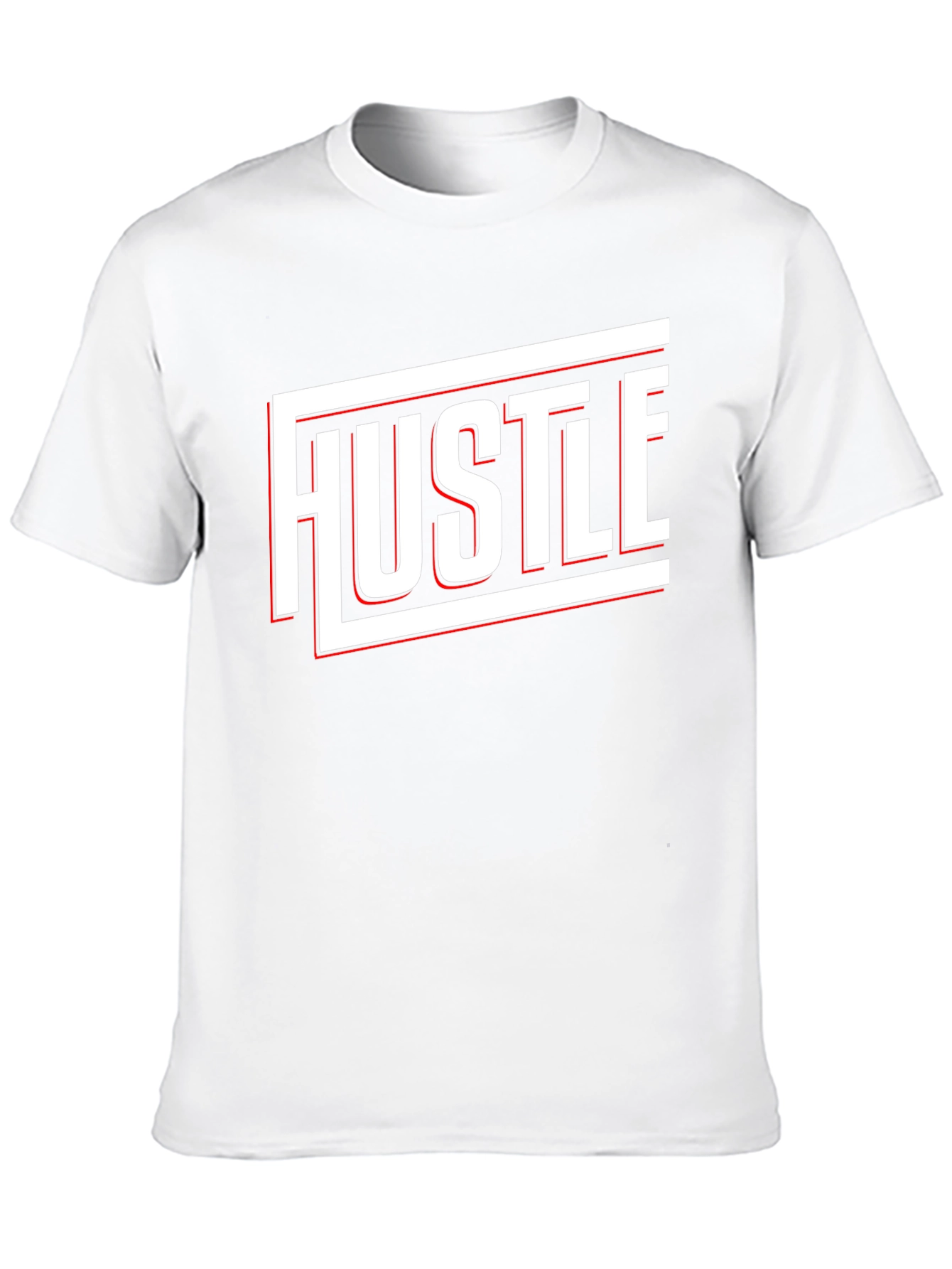 Hustle Graphic Print Black T-Shirt