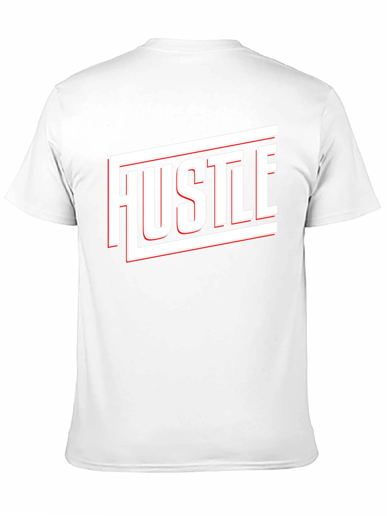 Hustle Graphic Print Black T-Shirt