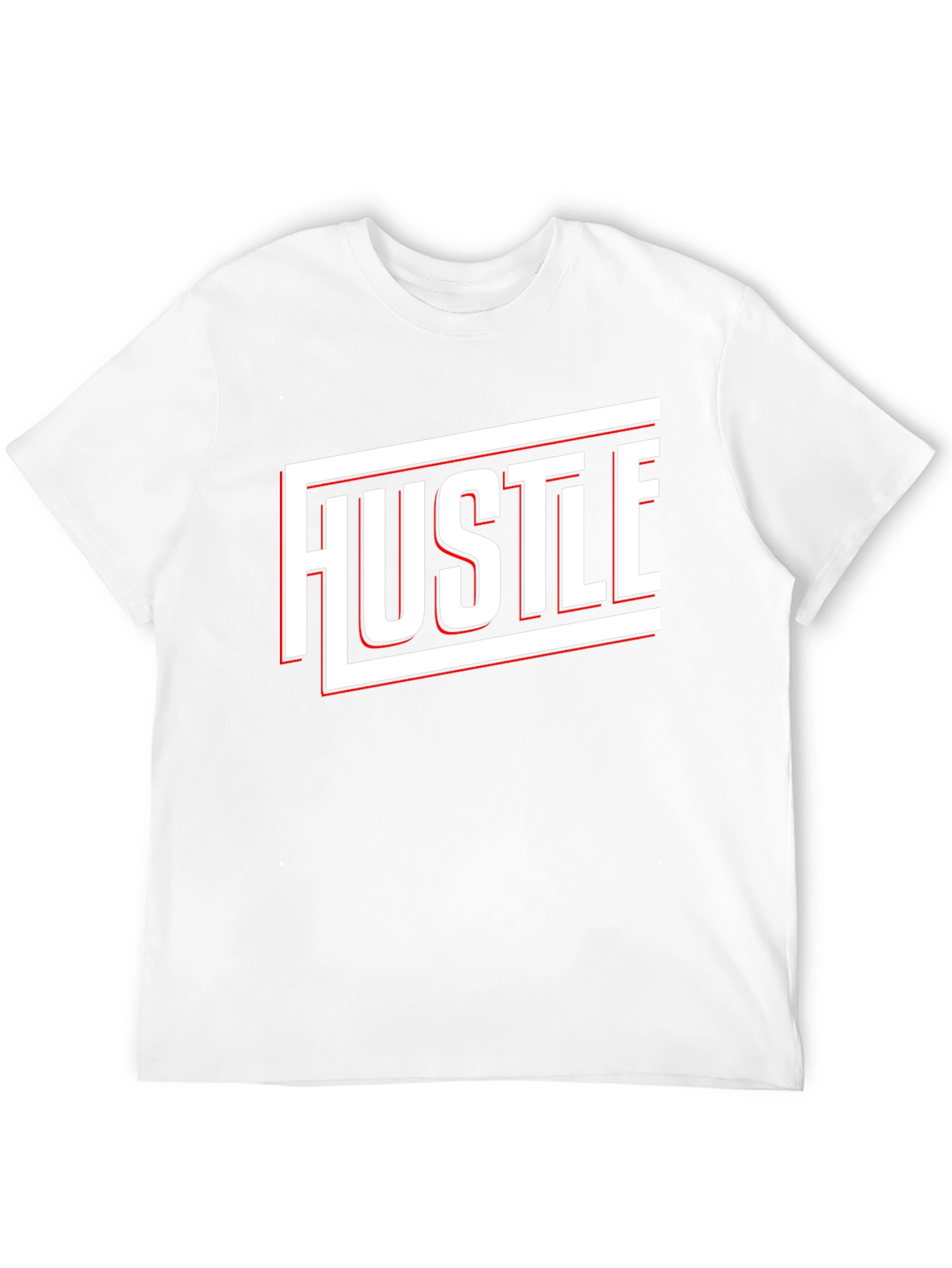 Hustle Graphic Print Black T-Shirt