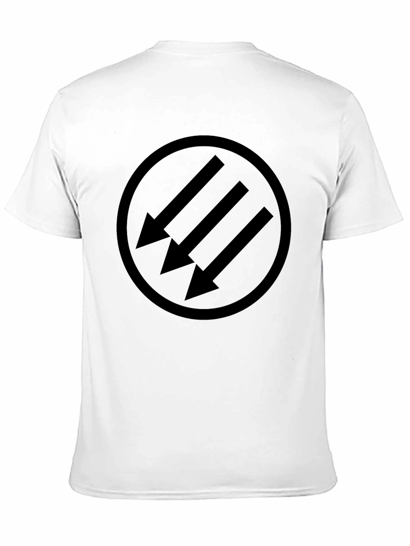 Antifascist Symbol Tee - Circle Arrow Design