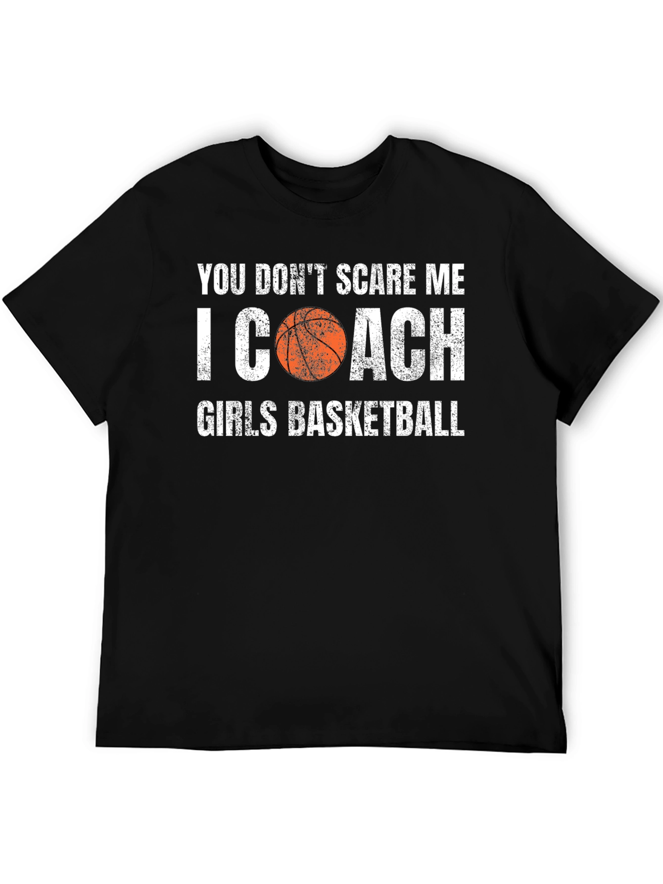 Girls Basketball Coach Graphic T-Shirt