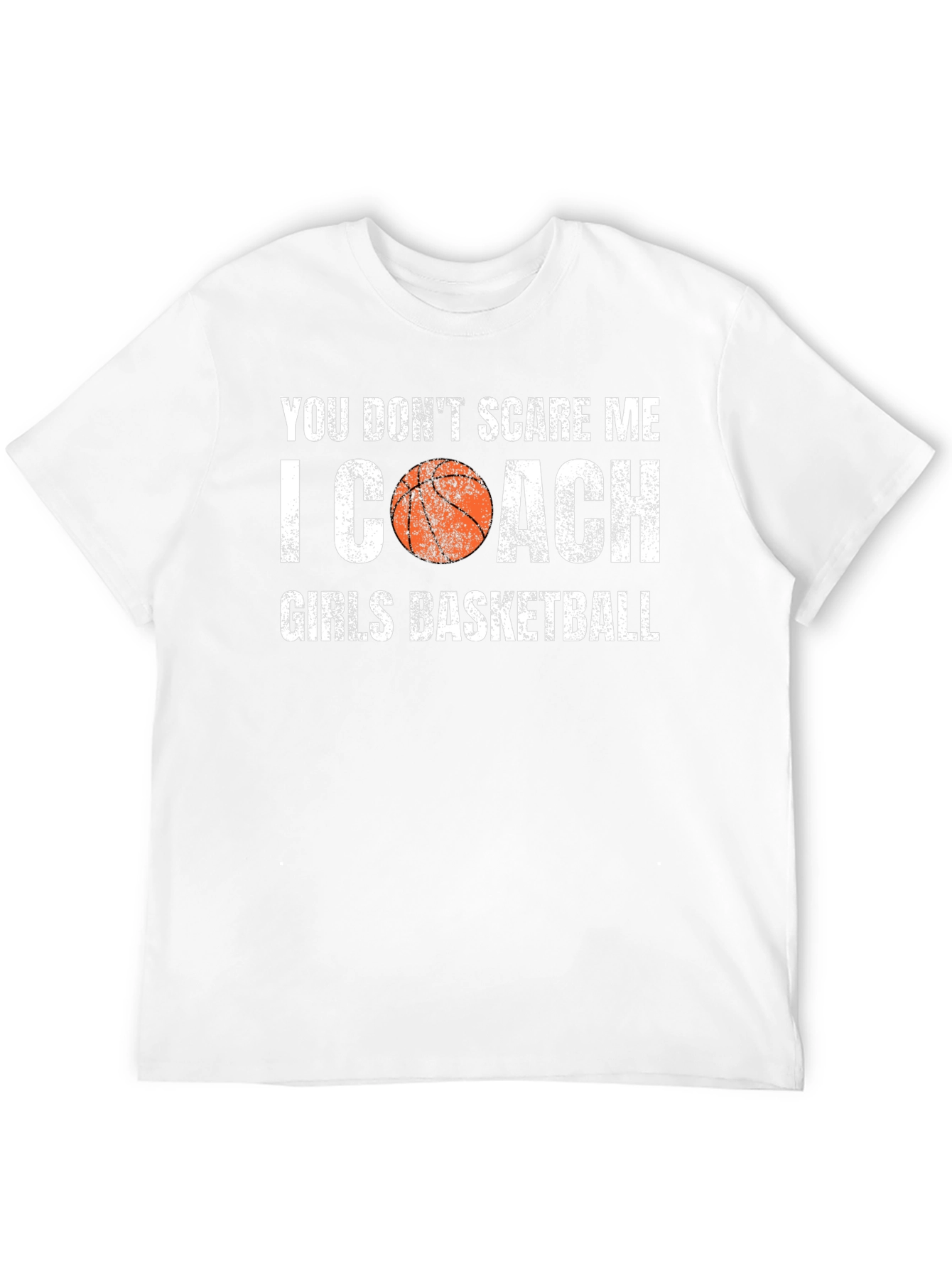 Girls Basketball Coach Graphic T-Shirt