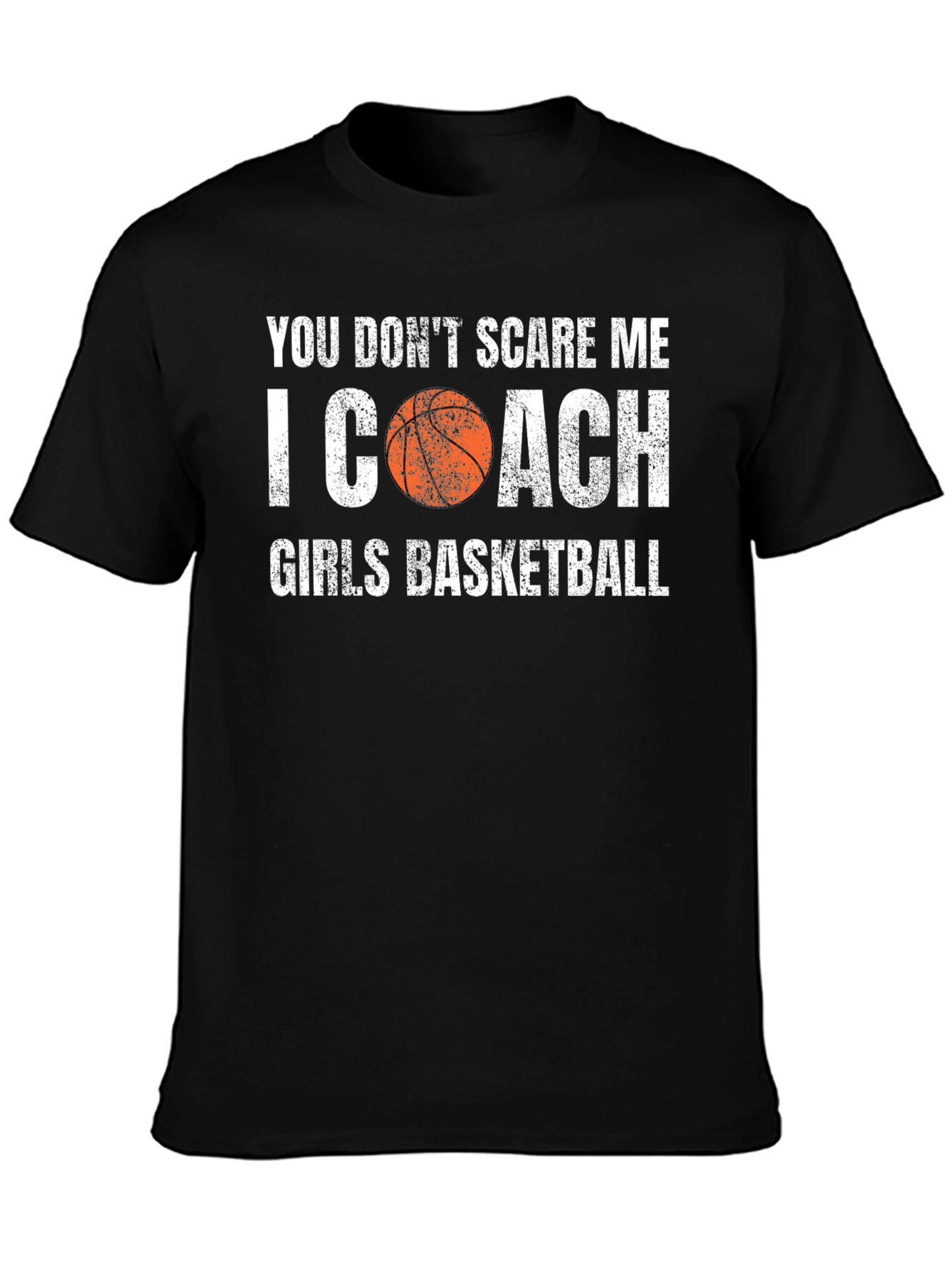 Girls Basketball Coach Graphic T-Shirt