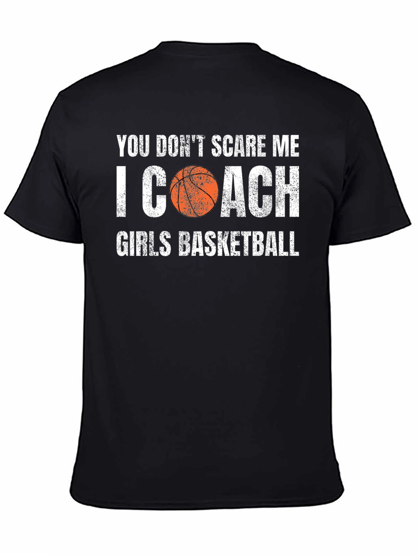 Girls Basketball Coach Graphic T-Shirt