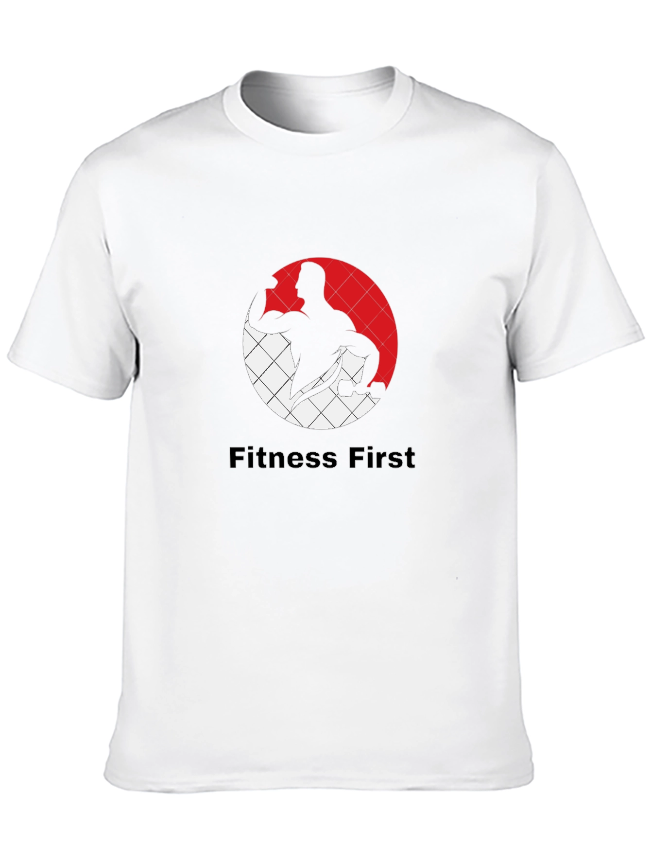 Fitness First Black Graphic Tee