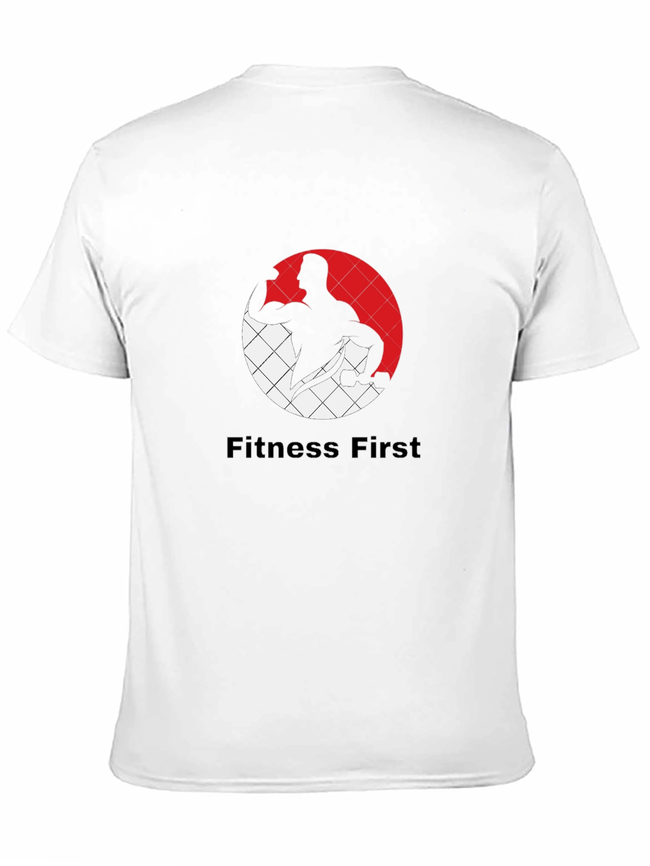 Fitness First Black Graphic Tee