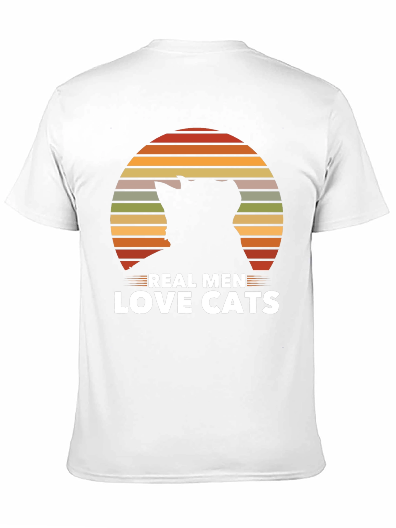 Real Men Love Cats Graphic T-Shirt