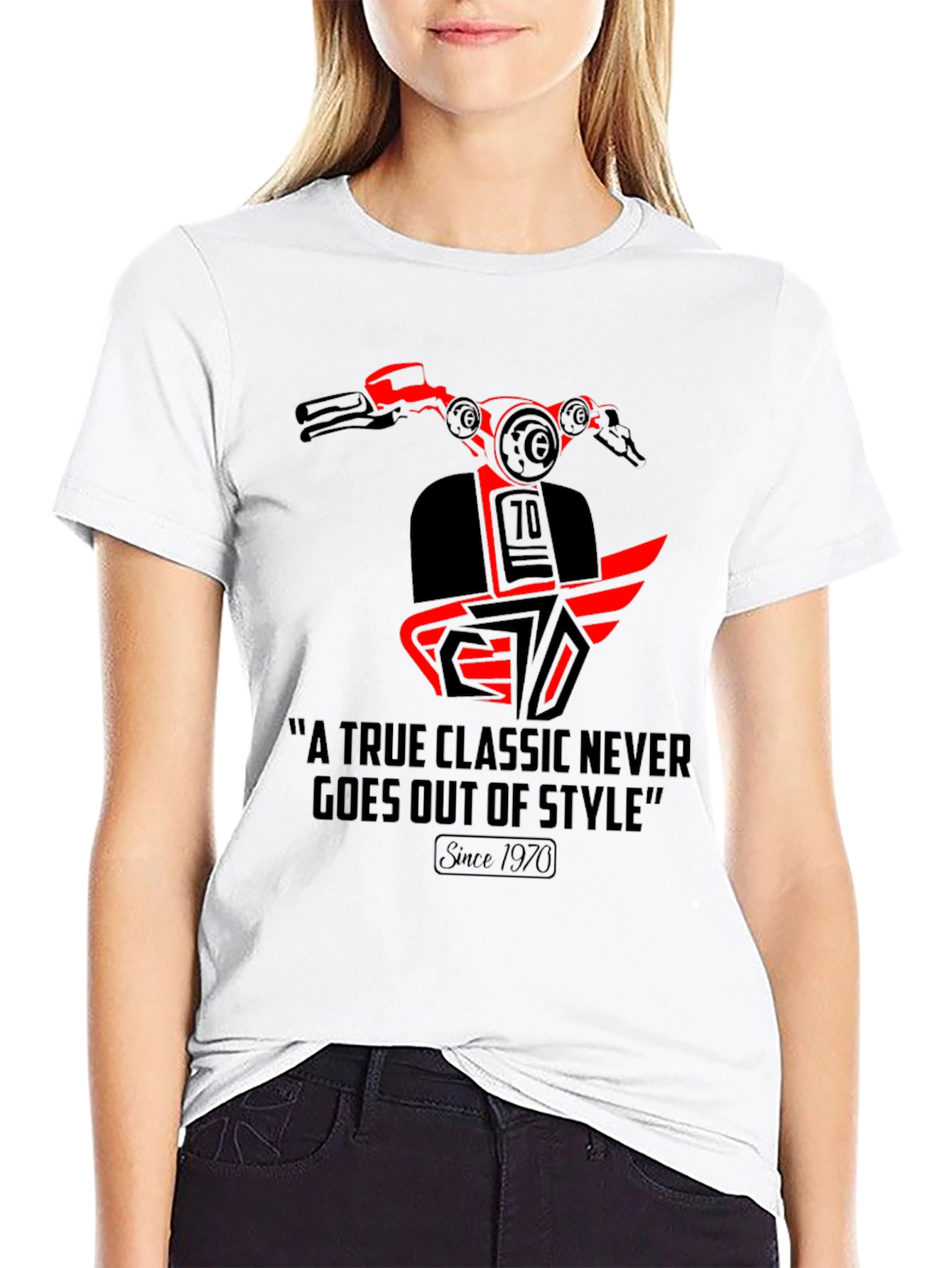 Classic Style Scooter T-Shirt