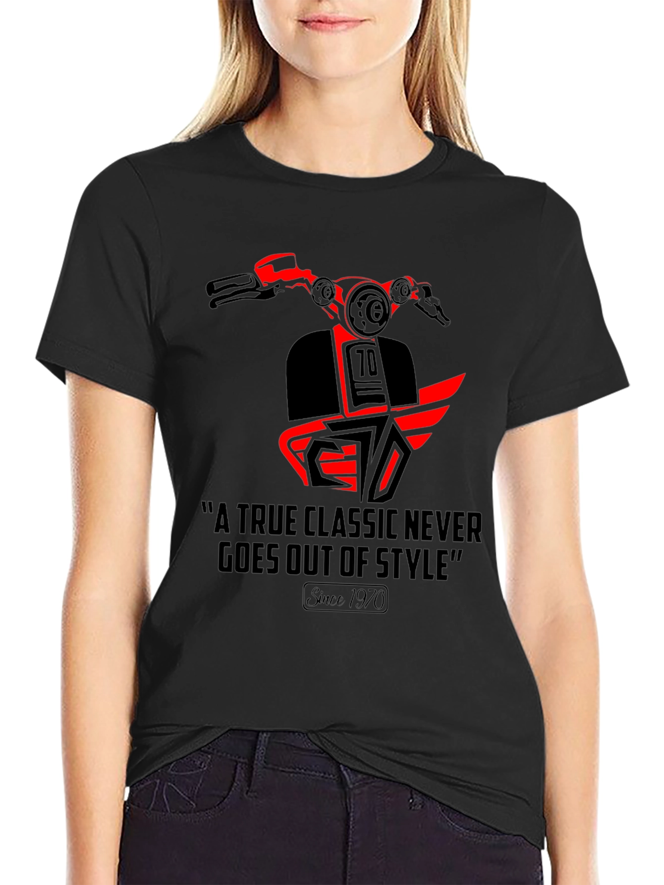 Classic Style Scooter T-Shirt
