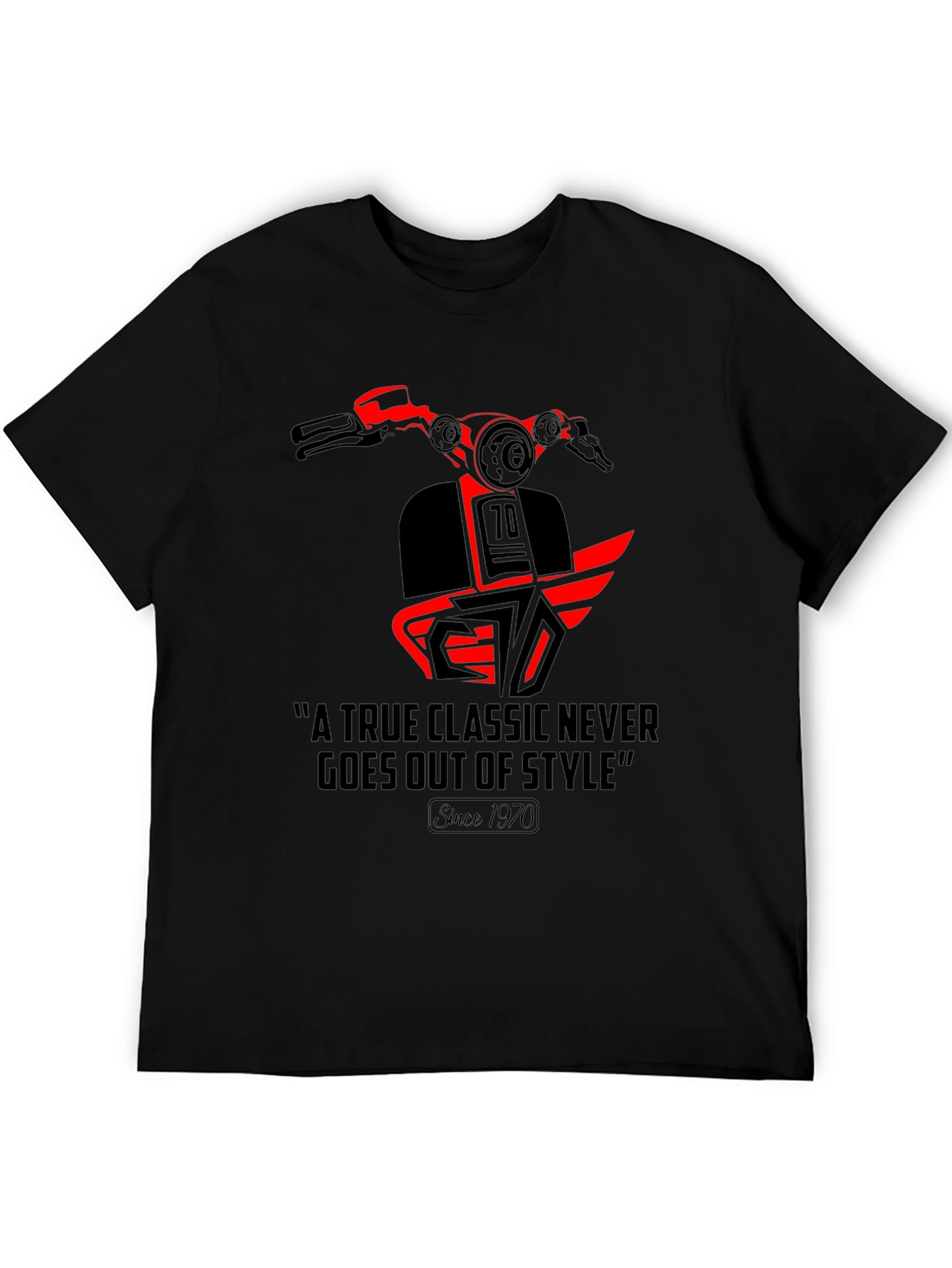 Classic Style Scooter T-Shirt