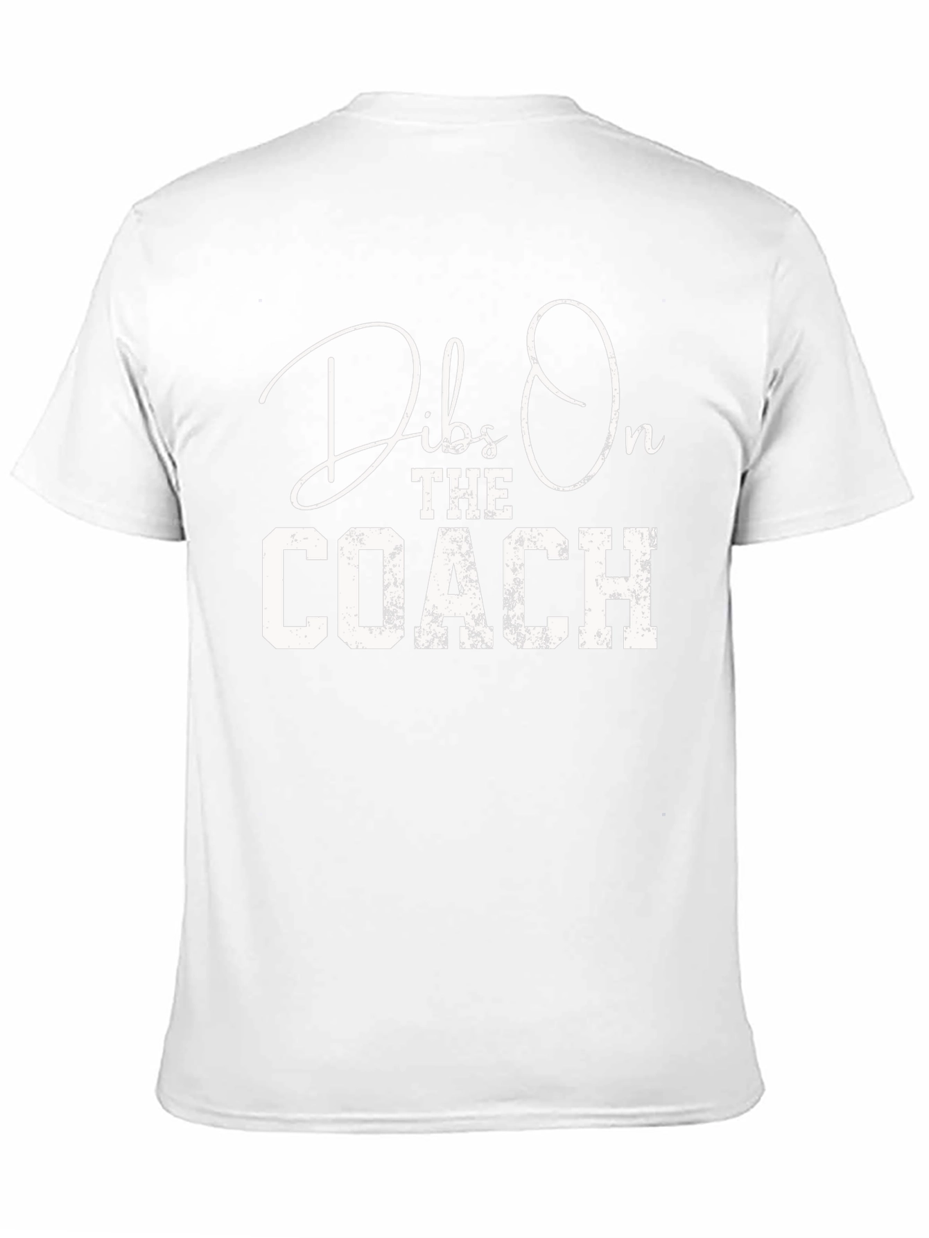 Dibs On The Coach T-Shirt Funny Sports Tee