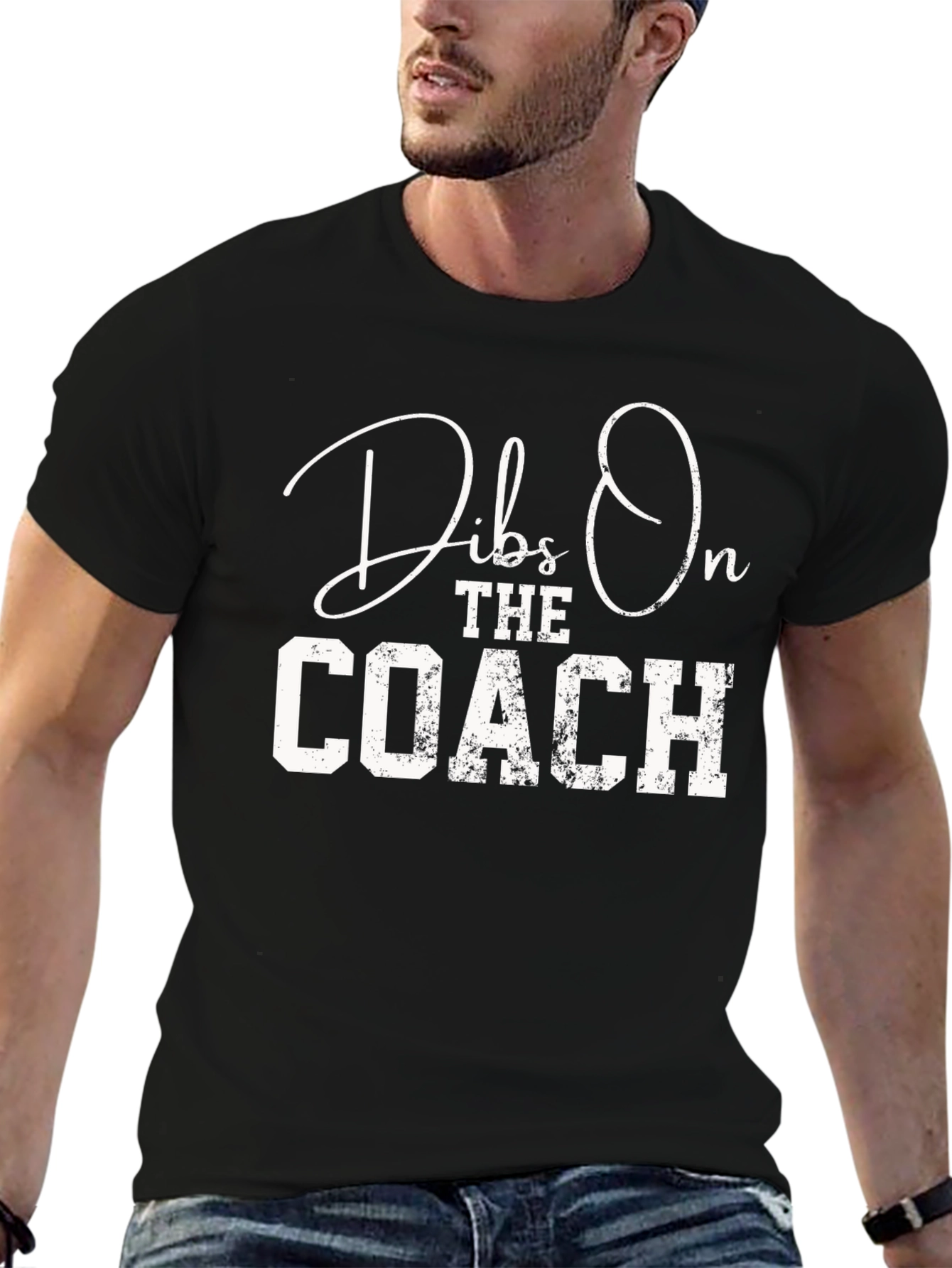 Dibs On The Coach T-Shirt Funny Sports Tee
