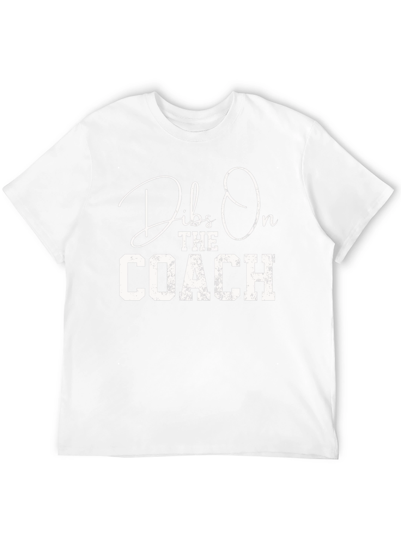 Dibs On The Coach T-Shirt Funny Sports Tee