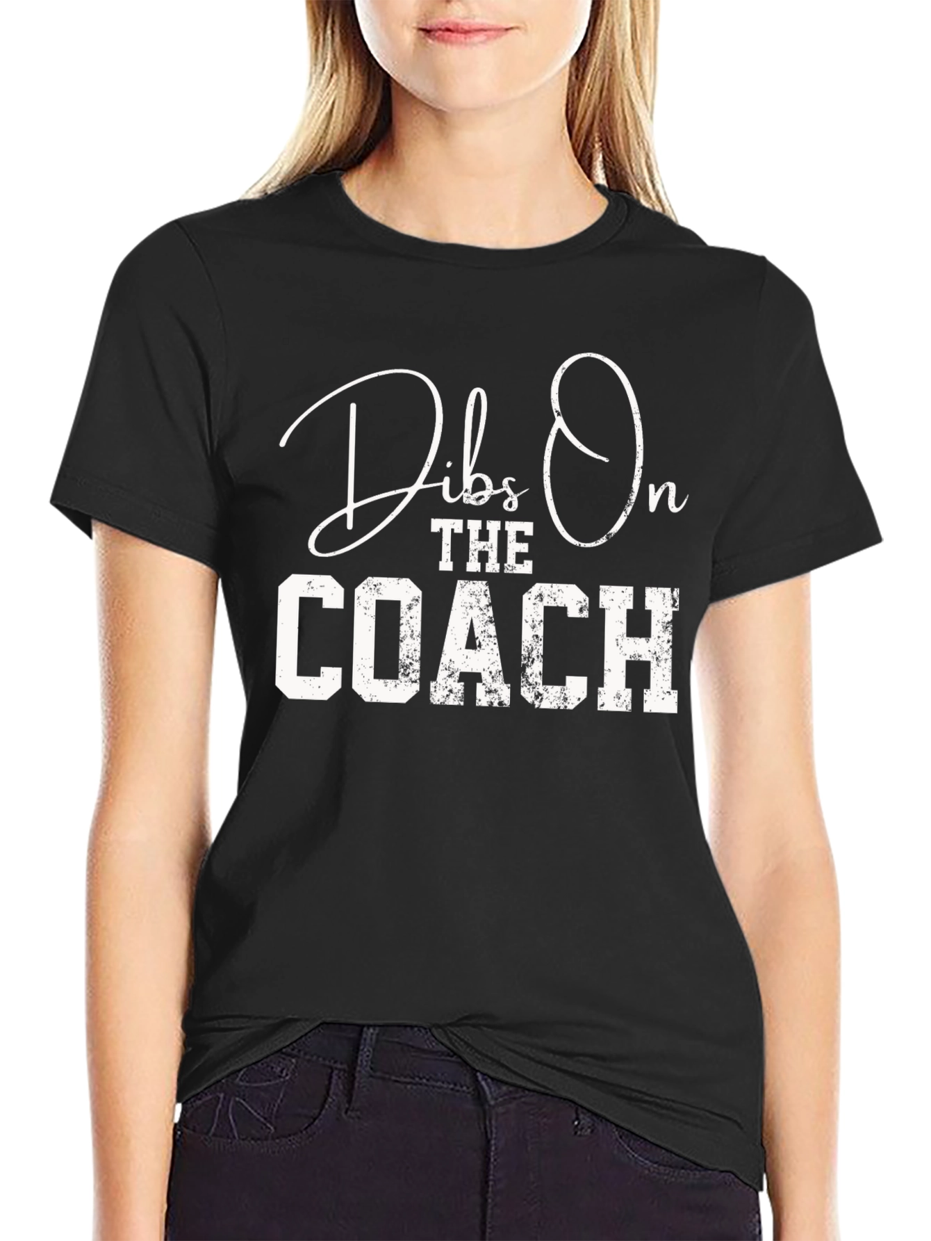 Dibs On The Coach T-Shirt Funny Sports Tee