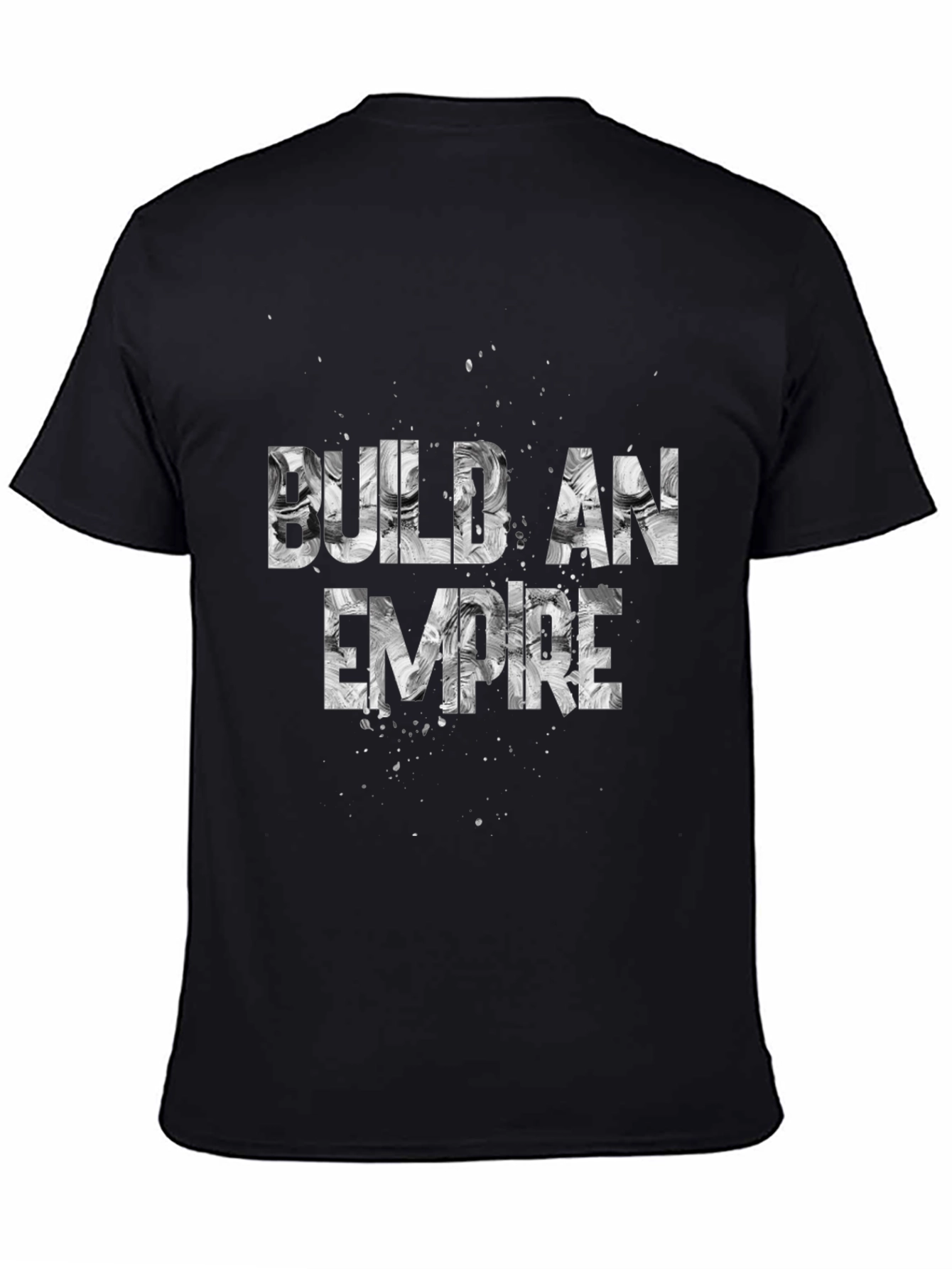 Build An Empire Graphic Tee - Mens Black T-Shirt