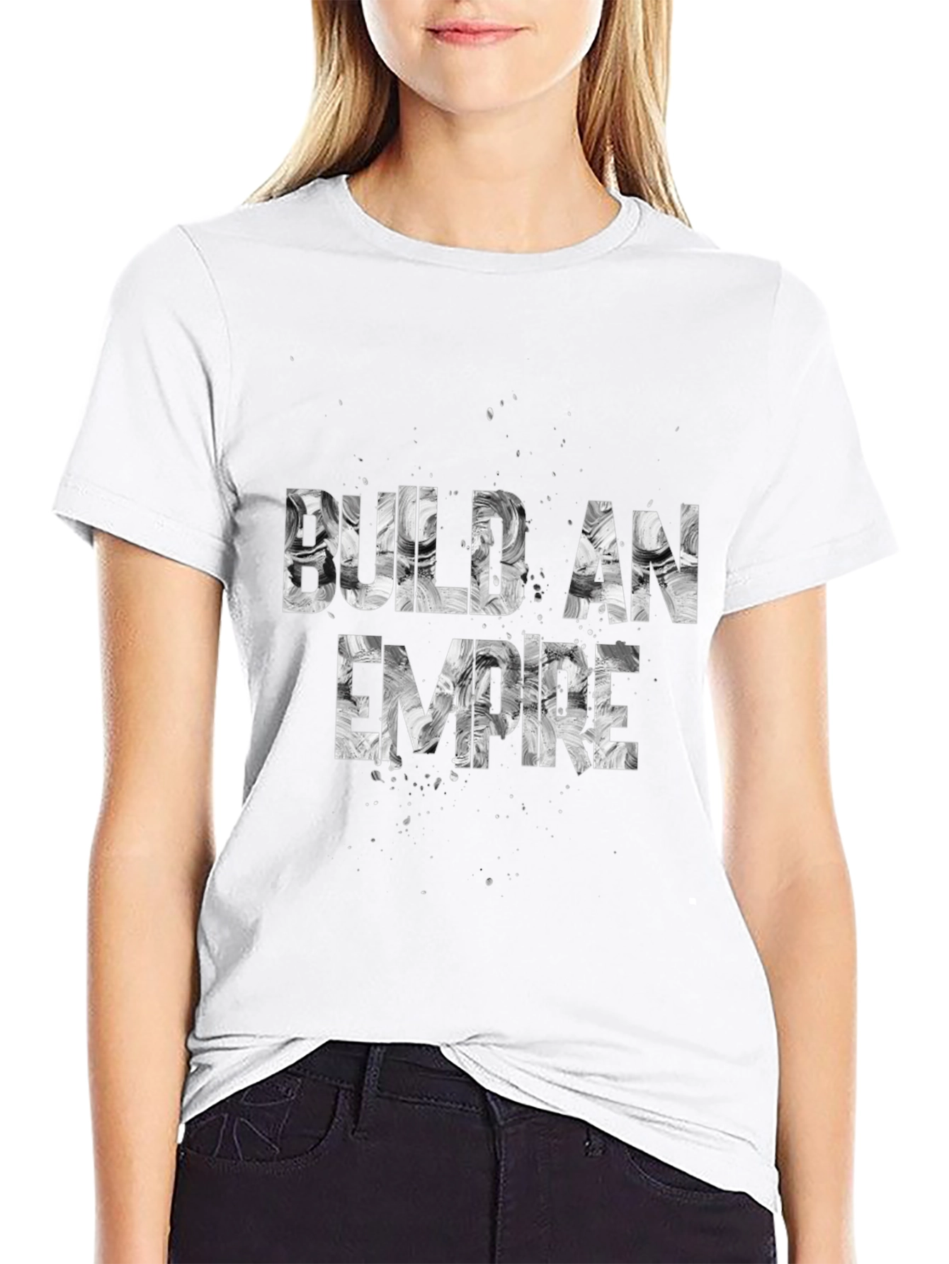 Build An Empire Graphic Tee - Mens Black T-Shirt
