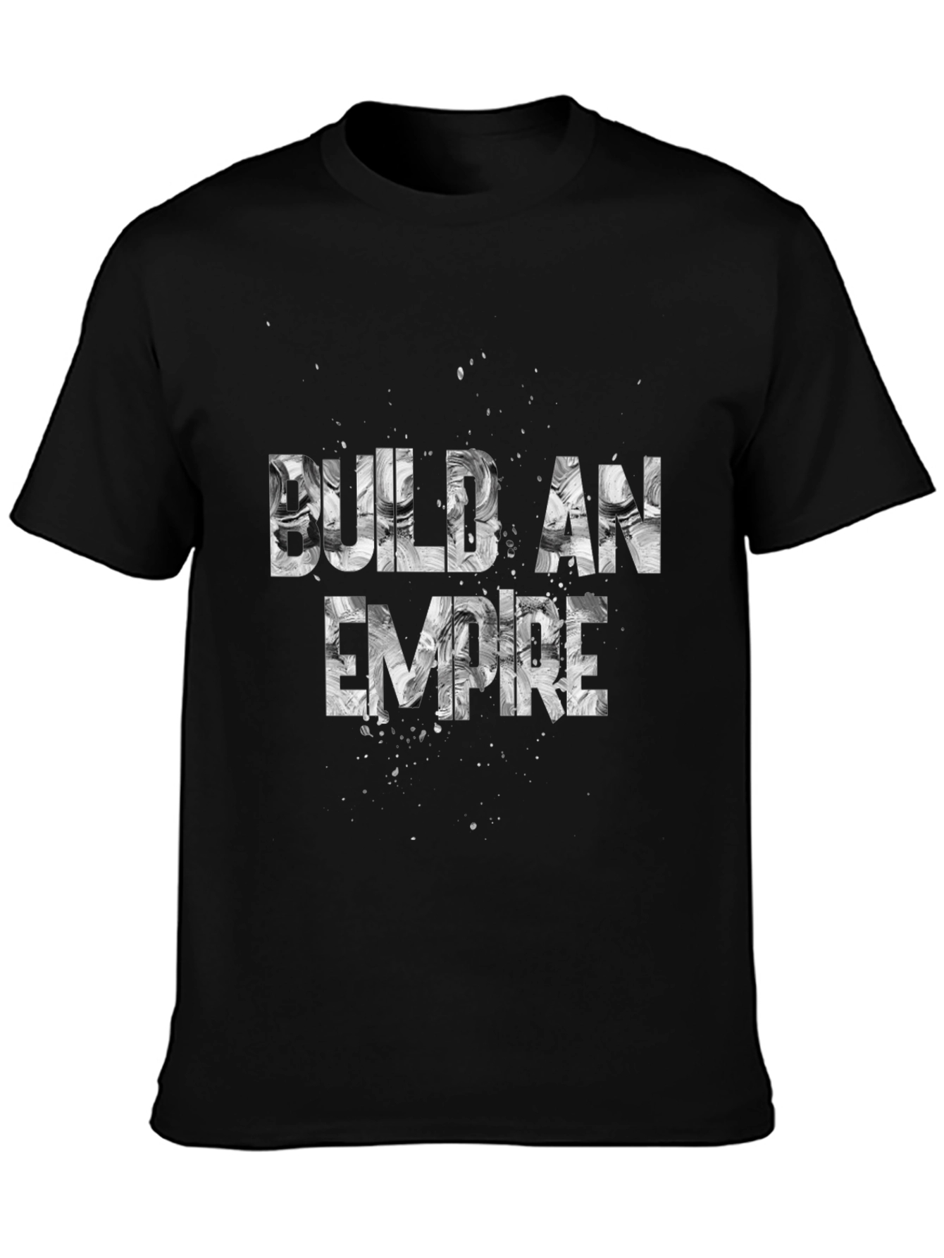 Build An Empire Graphic Tee - Mens Black T-Shirt