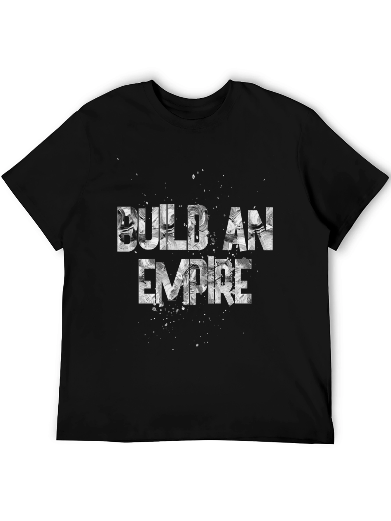 Build An Empire Graphic Tee - Mens Black T-Shirt