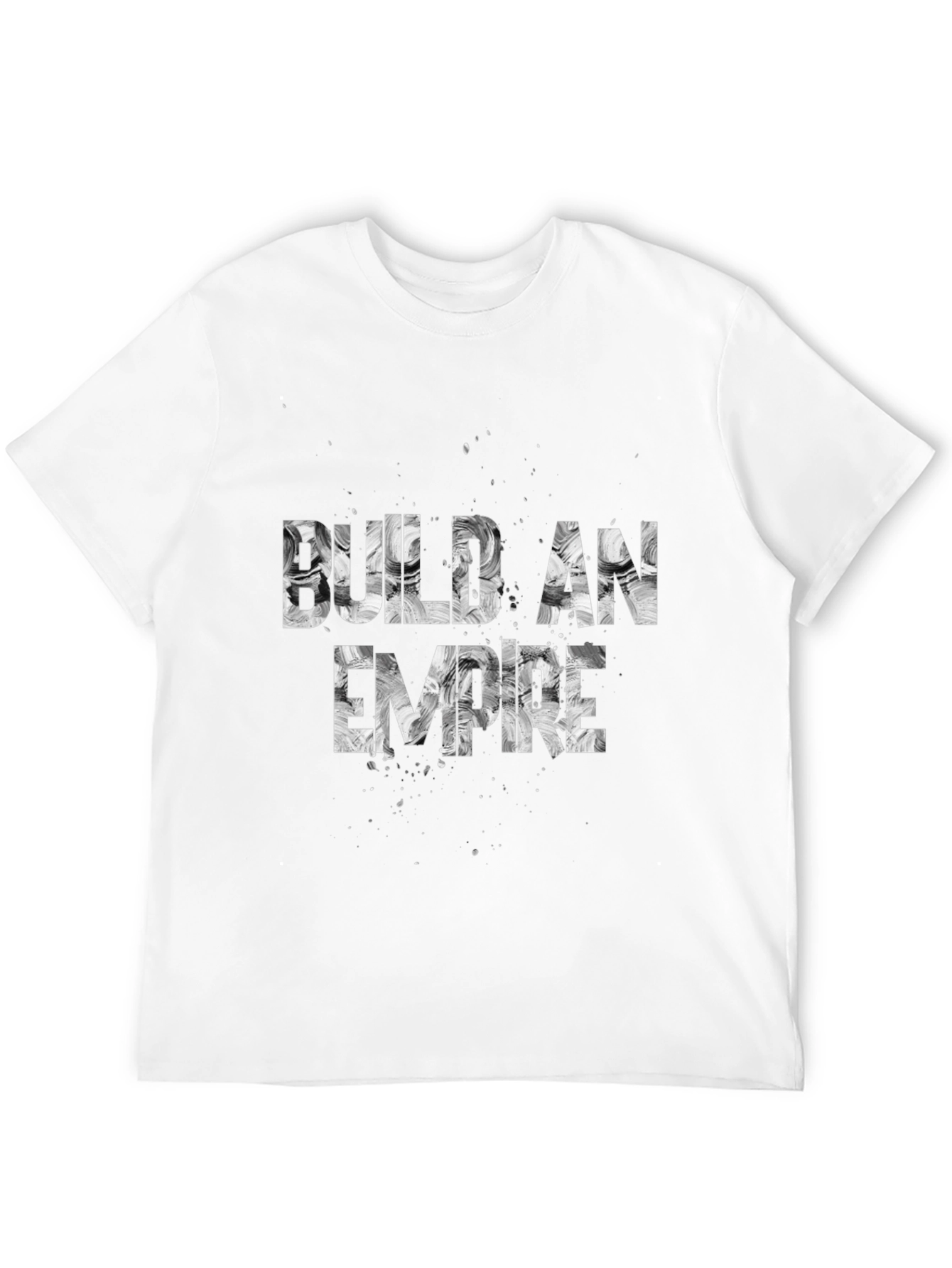 Build An Empire Graphic Tee - Mens Black T-Shirt