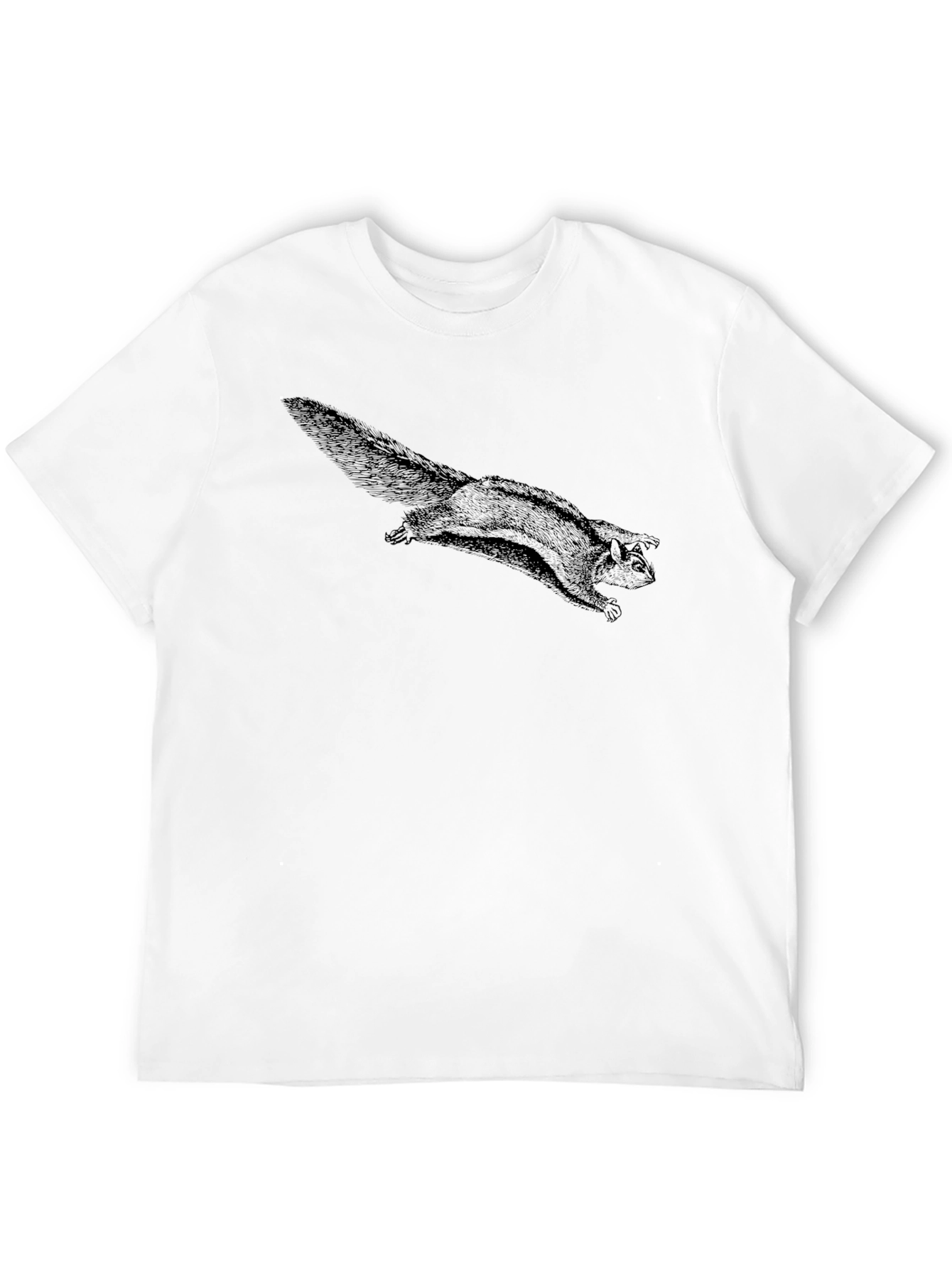 Flying Squirrel Graphic Tee - Soft Cotton Comfort