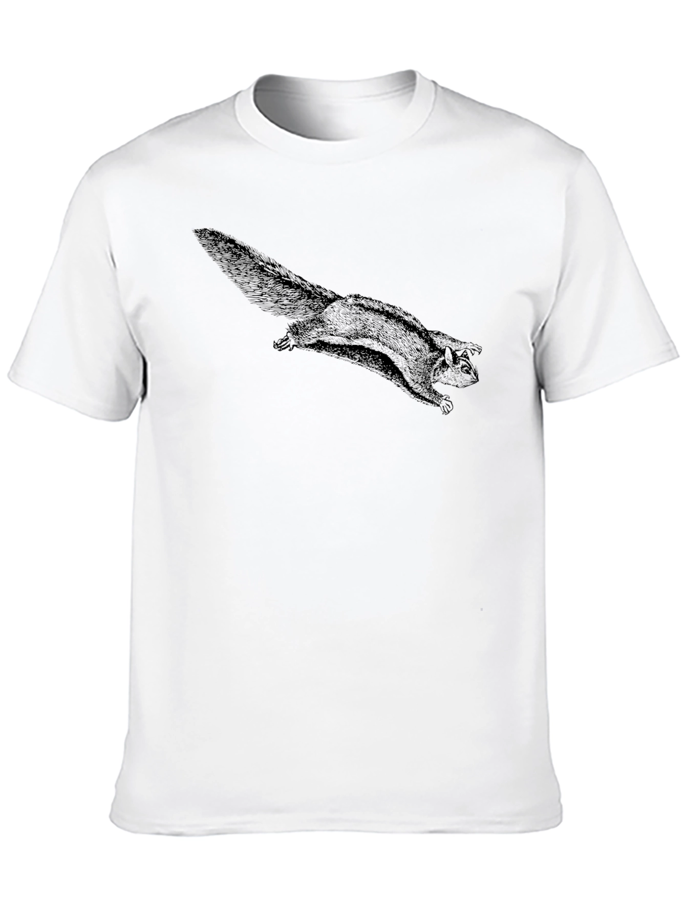 Flying Squirrel Graphic Tee - Soft Cotton Comfort