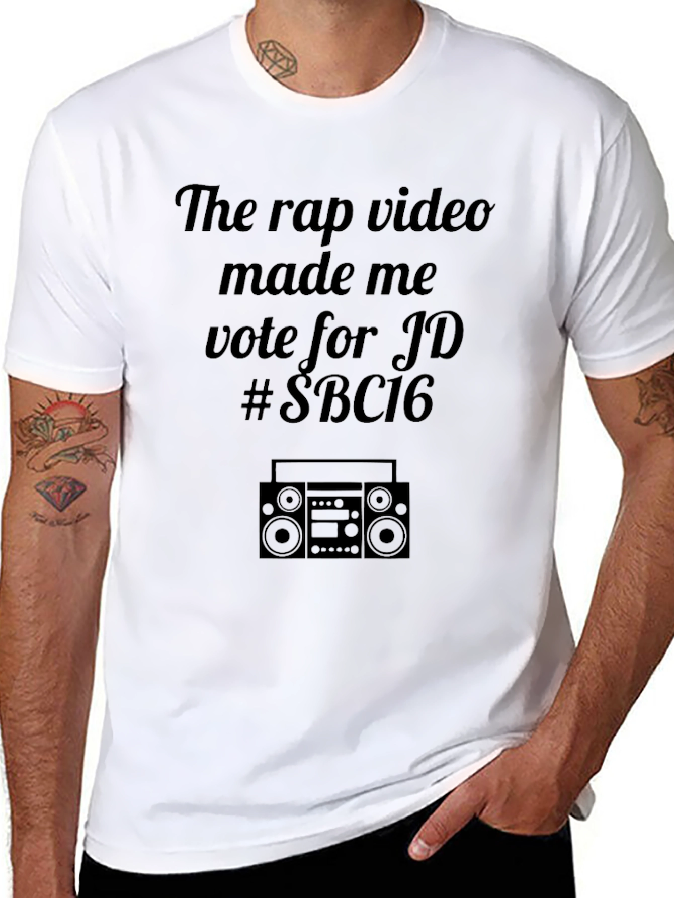 The Rap Video Made Me Vote T-Shirt