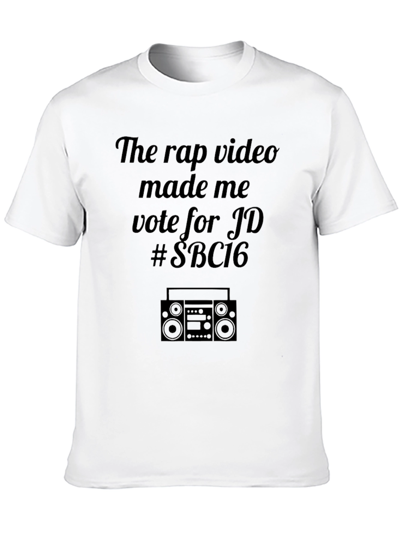 The Rap Video Made Me Vote T-Shirt
