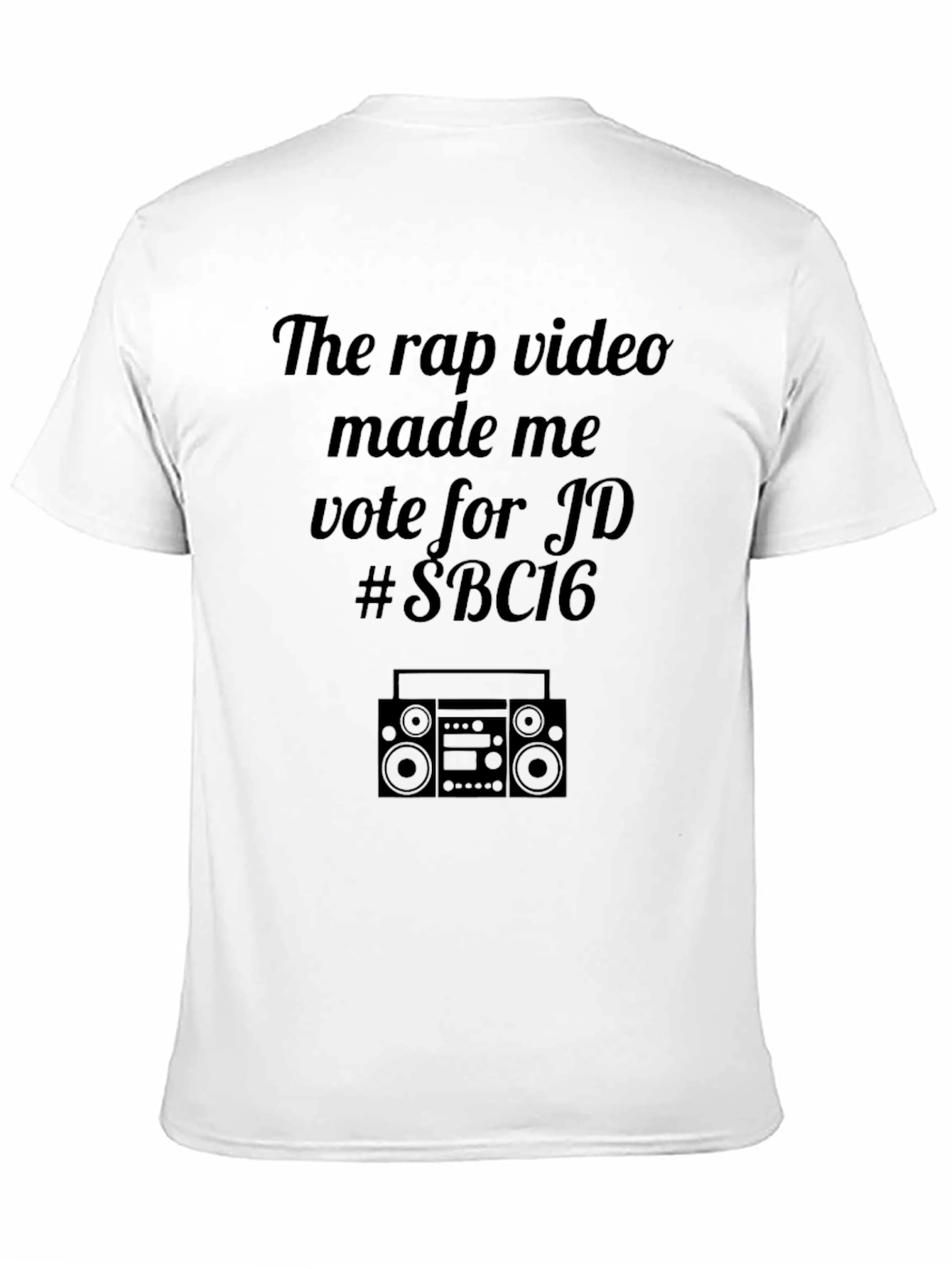 The Rap Video Made Me Vote T-Shirt