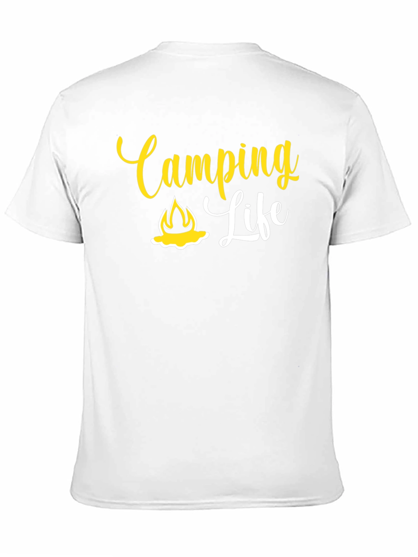 Camping Life Graphic T-Shirt - Black