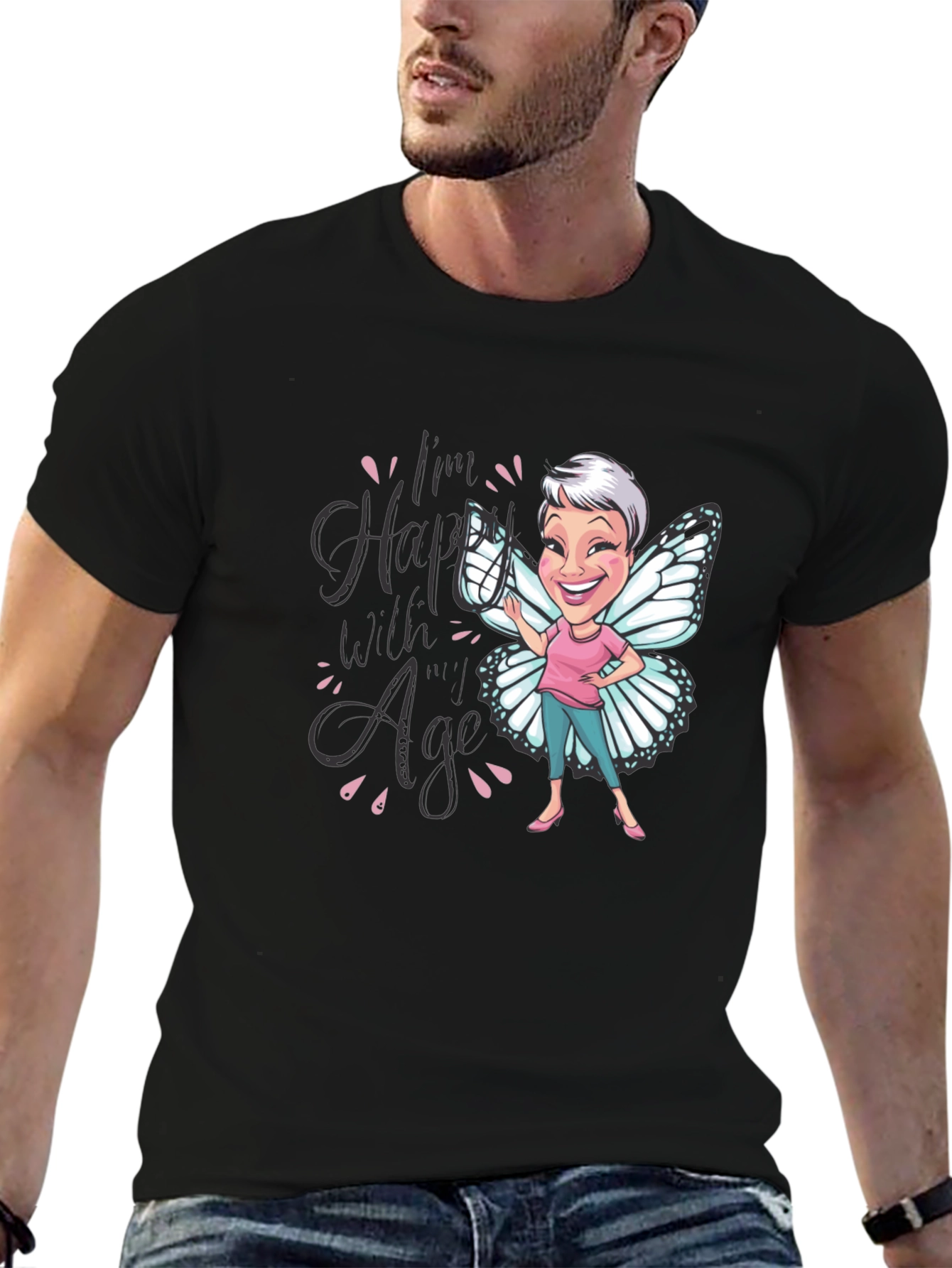 Happy With Age Fairy T-Shirt