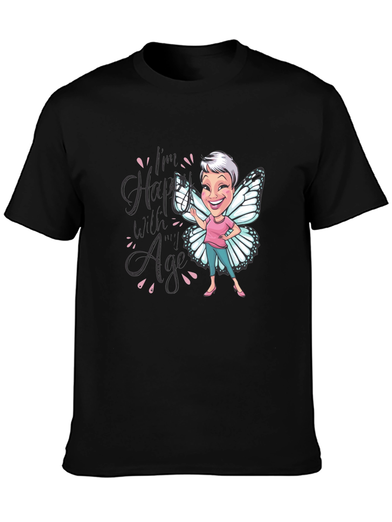 Happy With Age Fairy T-Shirt