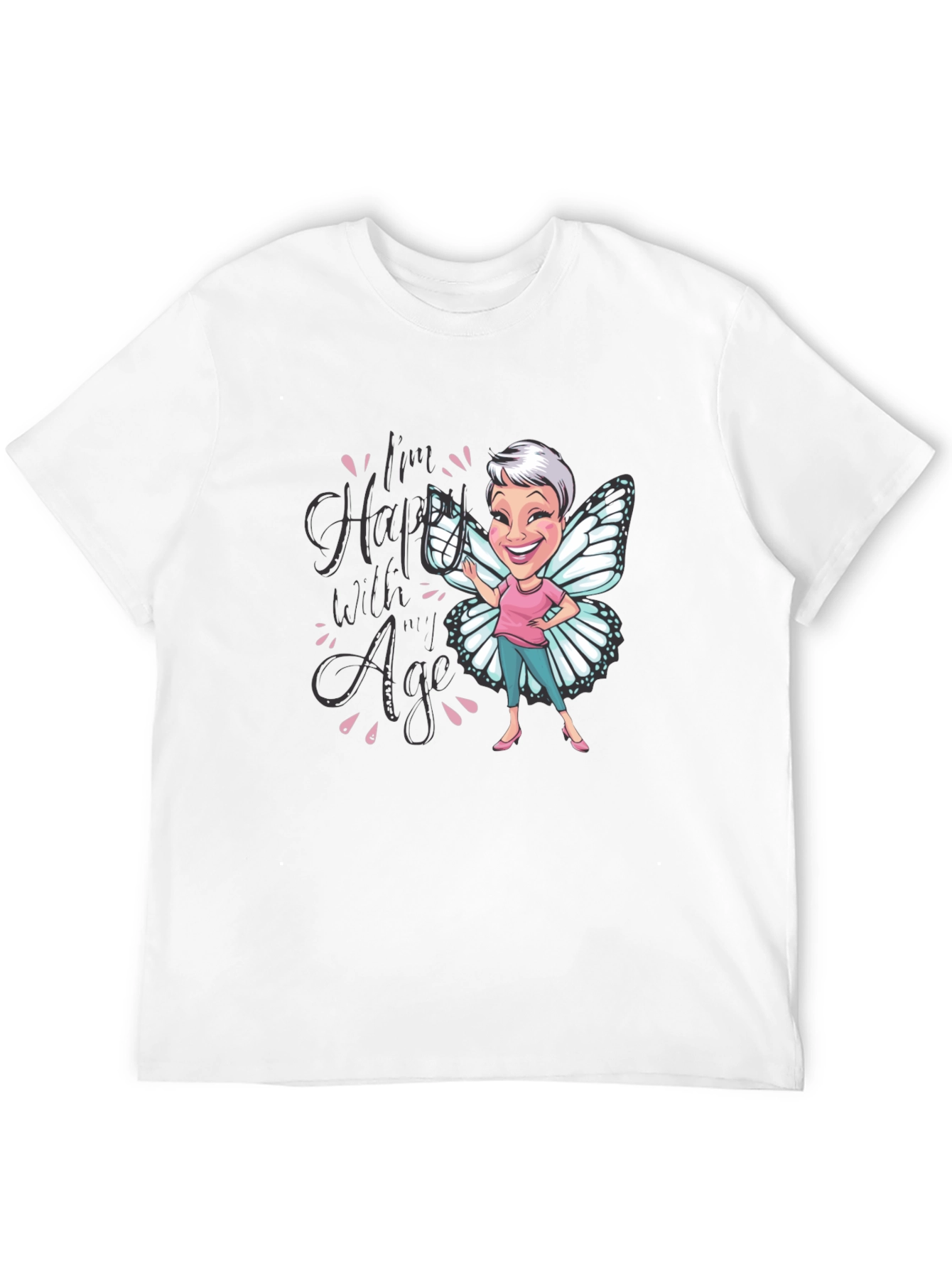 Happy With Age Fairy T-Shirt