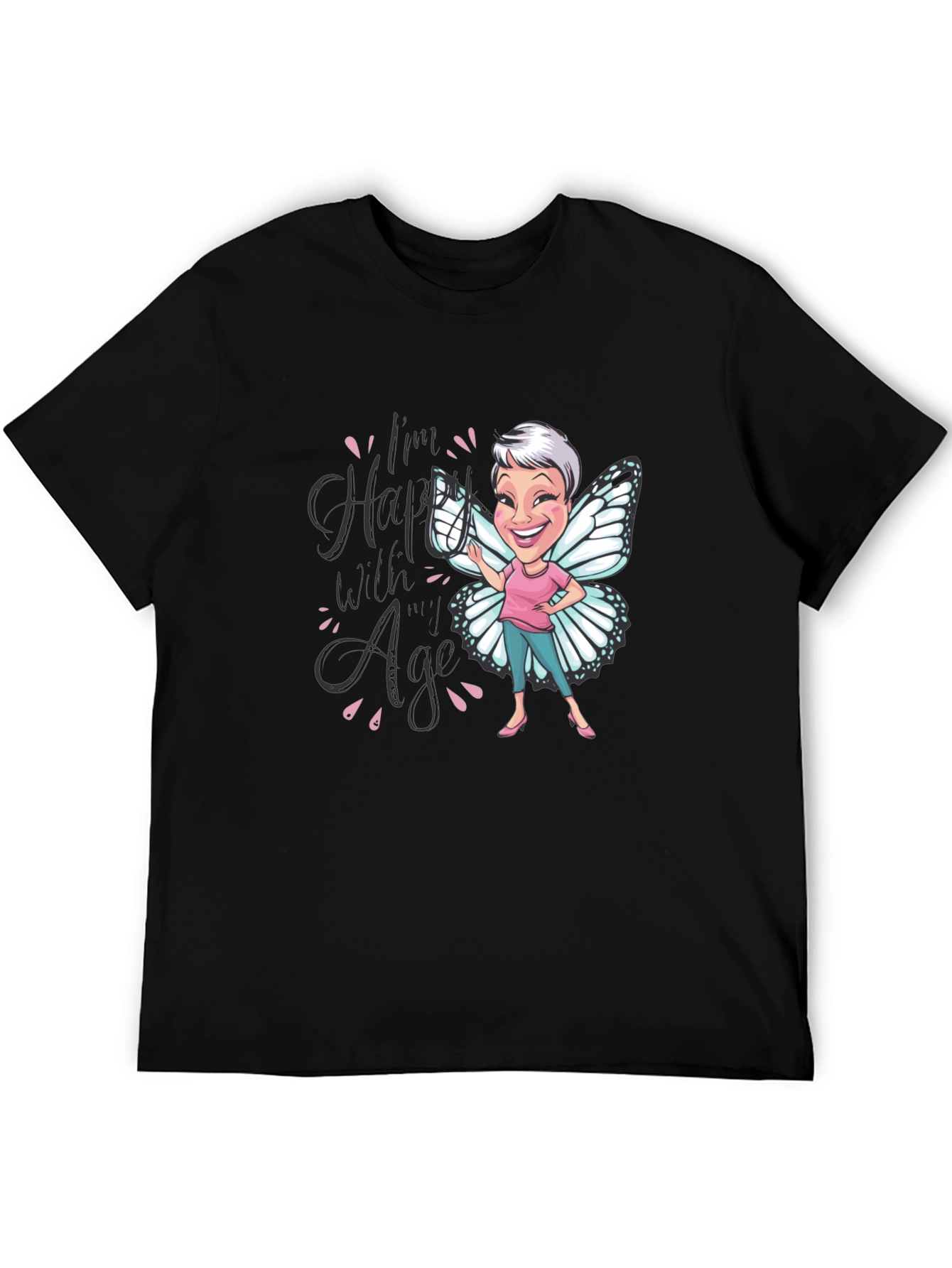Happy With Age Fairy T-Shirt