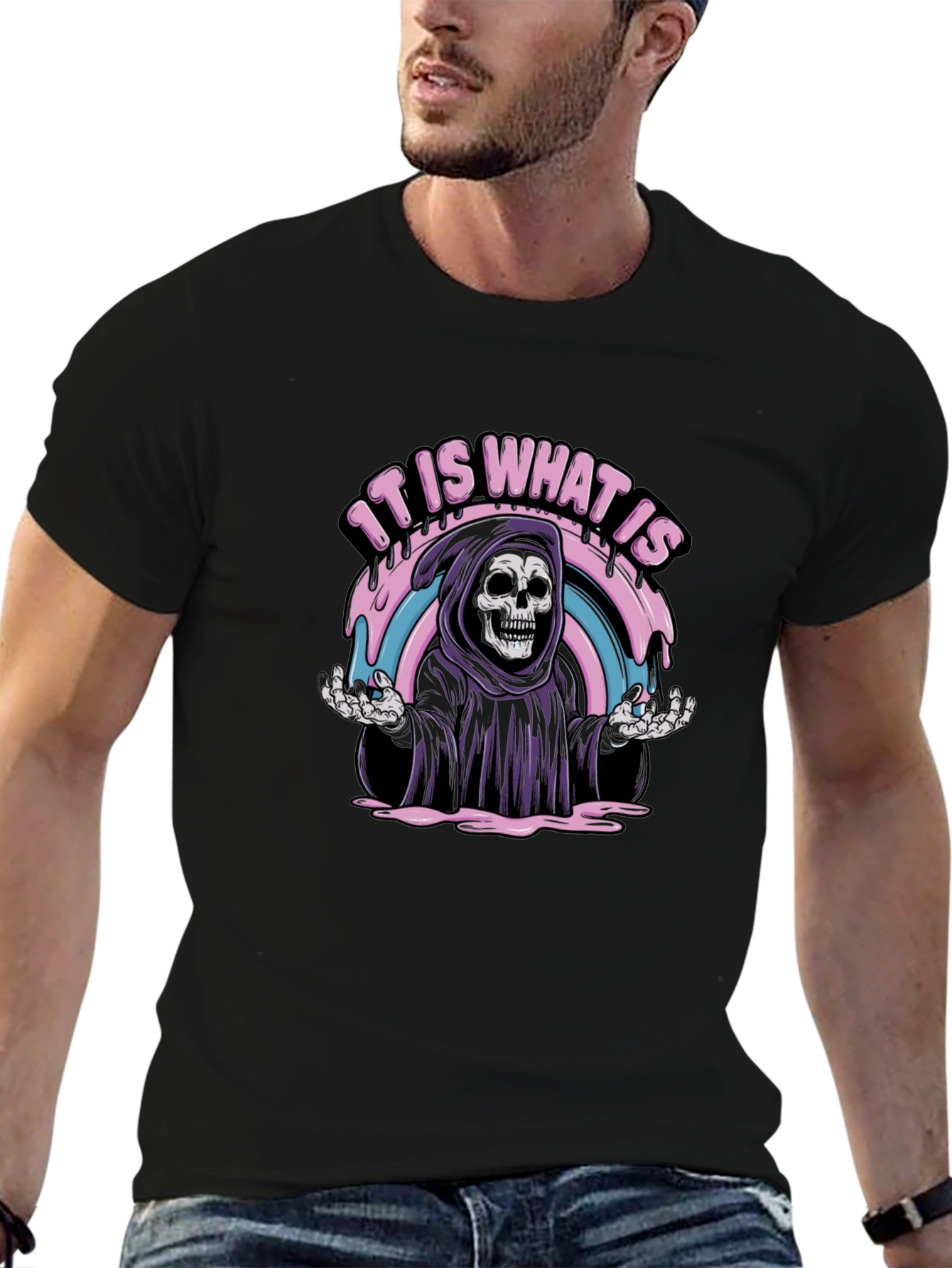 It is What It Is Grim Reaper T-Shirt