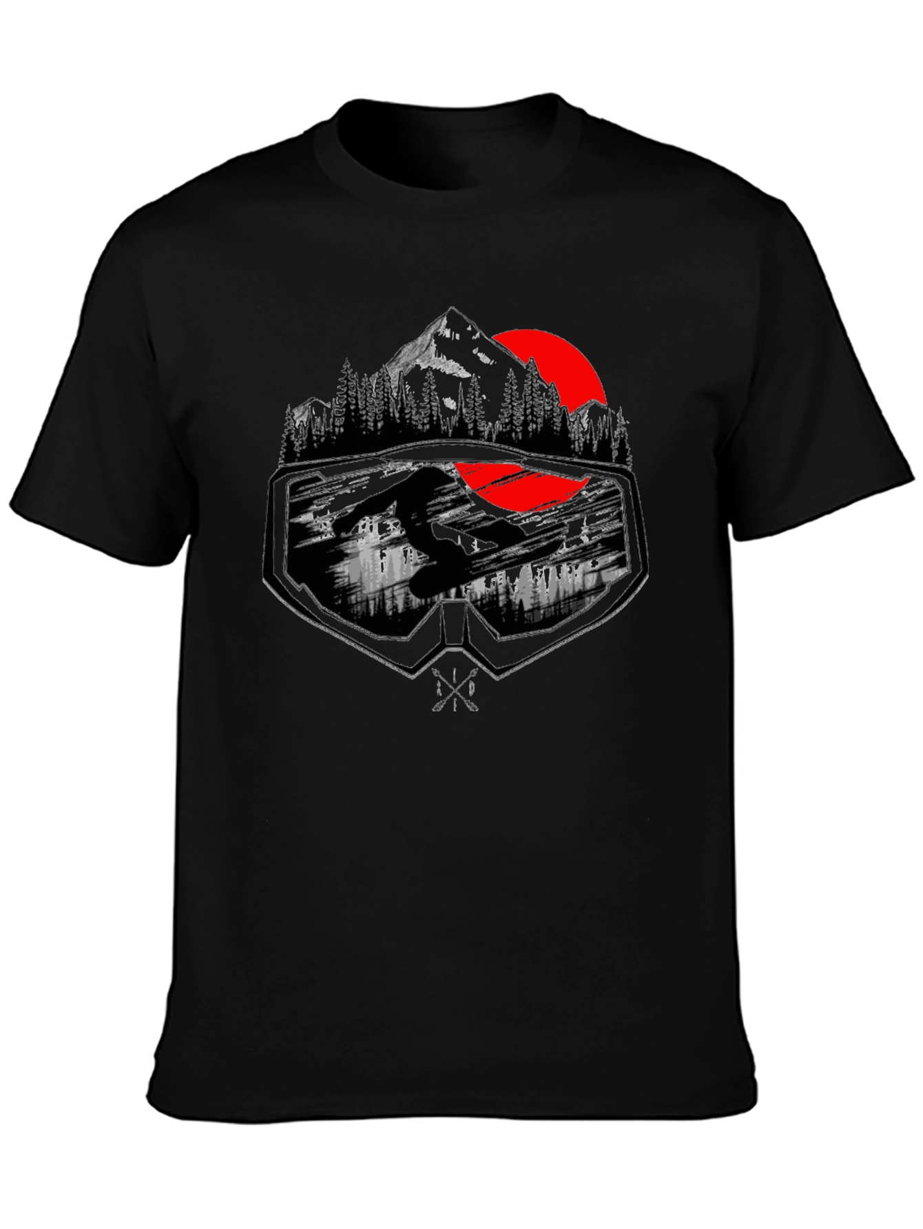 Mountain Goggles Graphic Tee - Adventure Ready