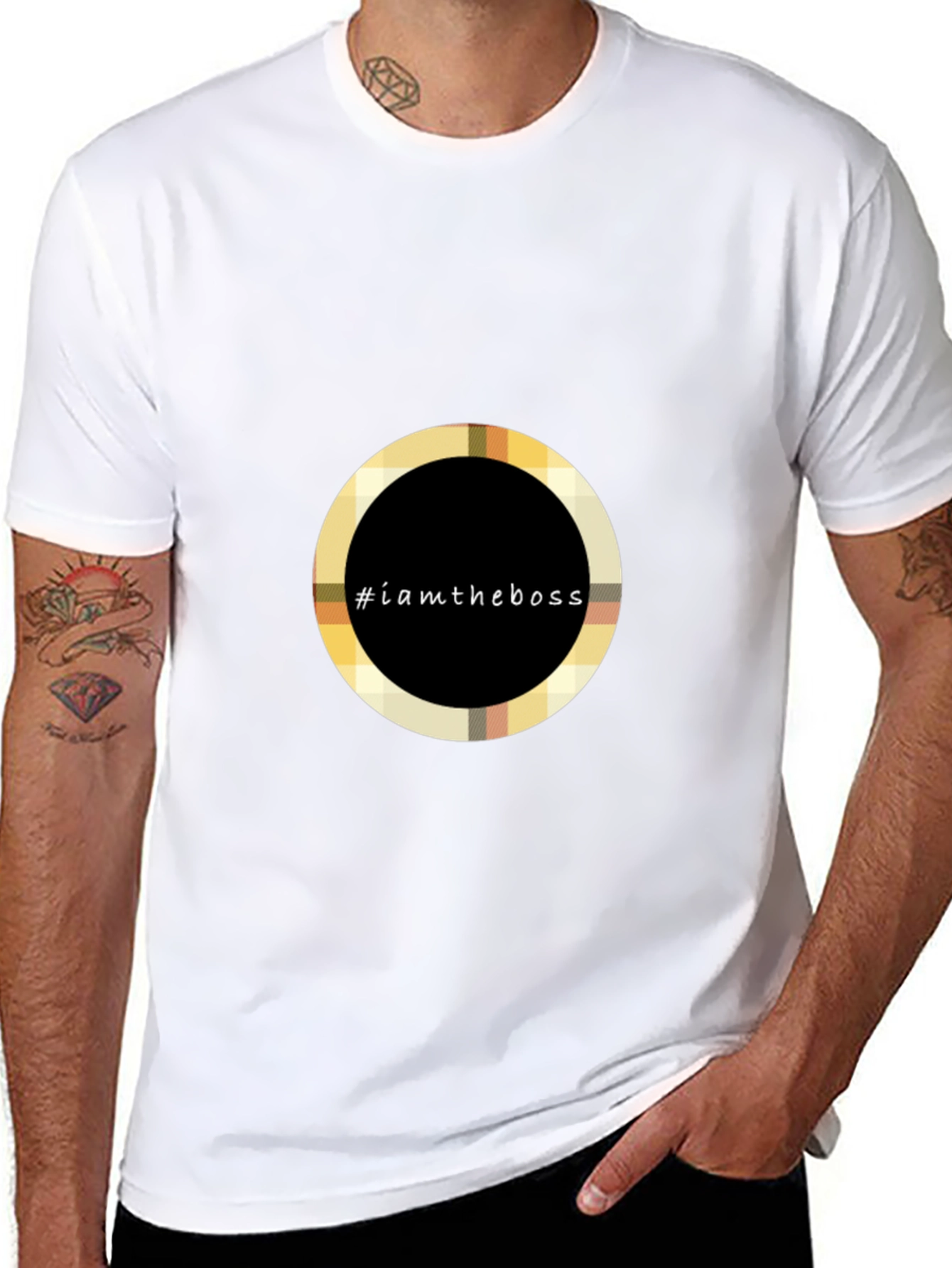 iamtheboss Graphic Tee - Modern Casual Style