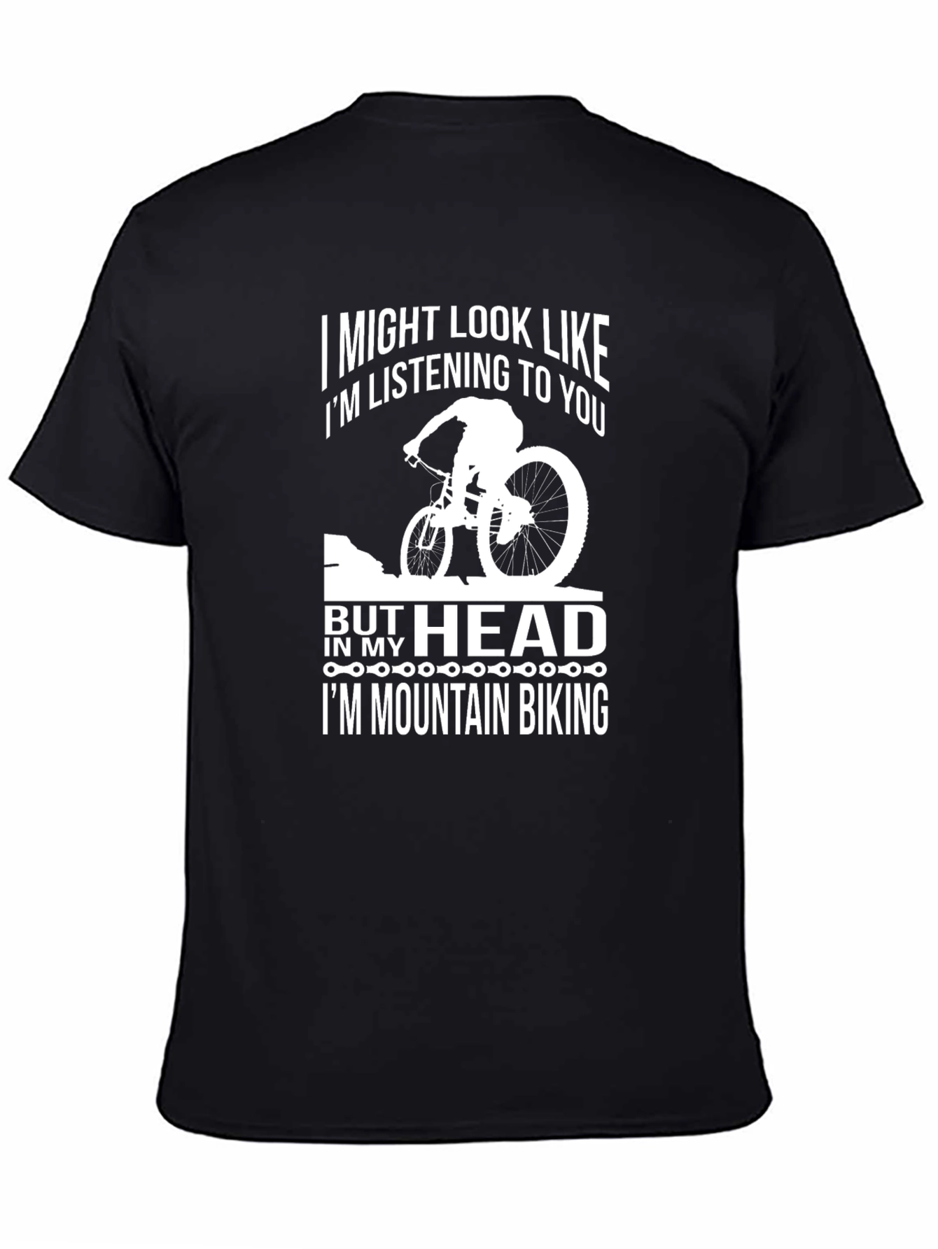 Mountain Biking T-Shirt - Funny Biker Tee