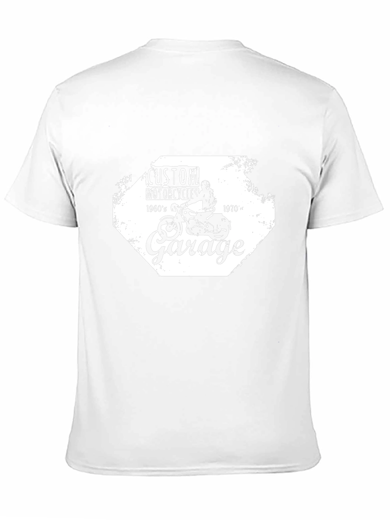 Custom Motorcycle Garage T-Shirt