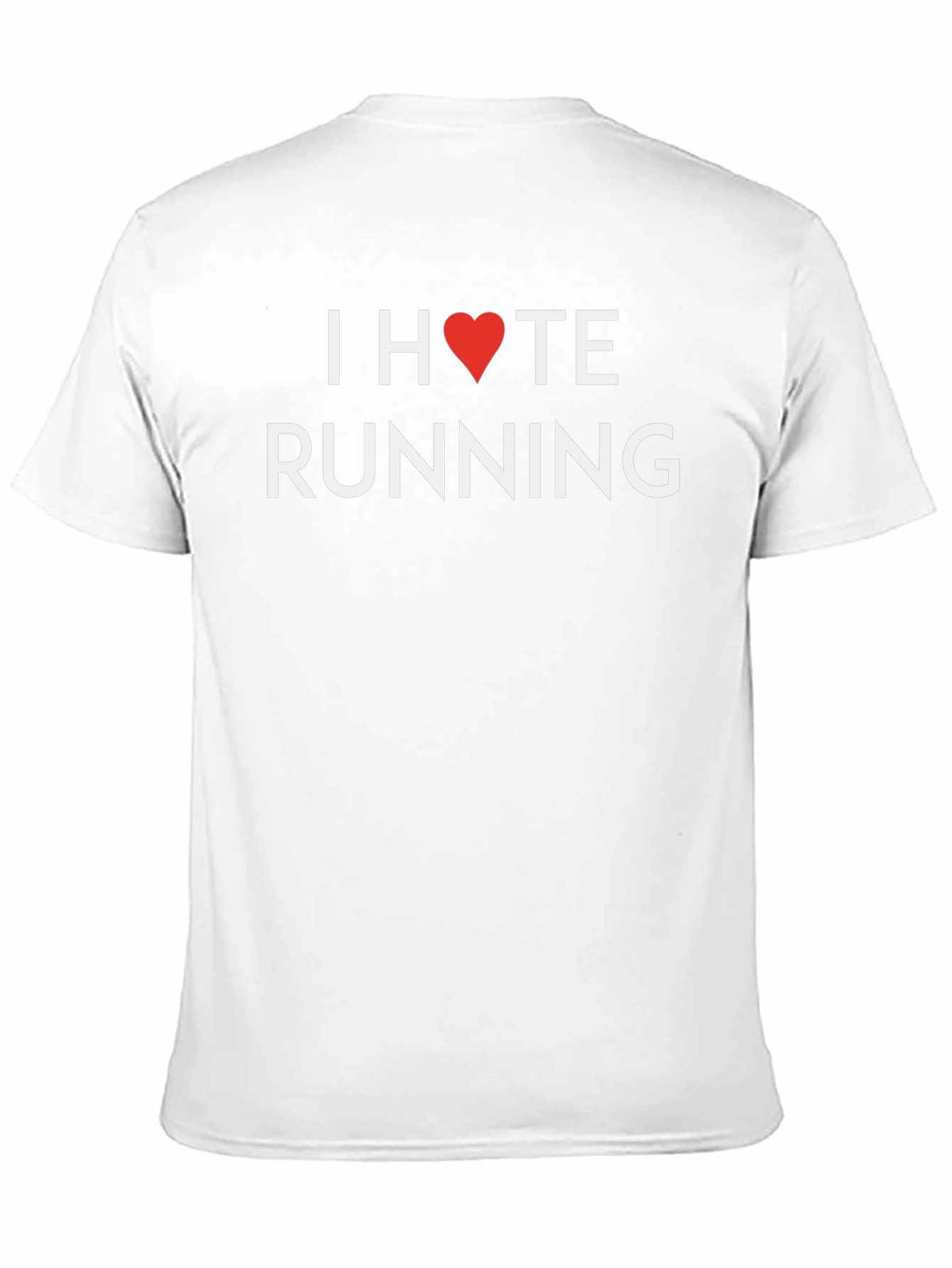 I Heart Hate Running Graphic T-Shirt