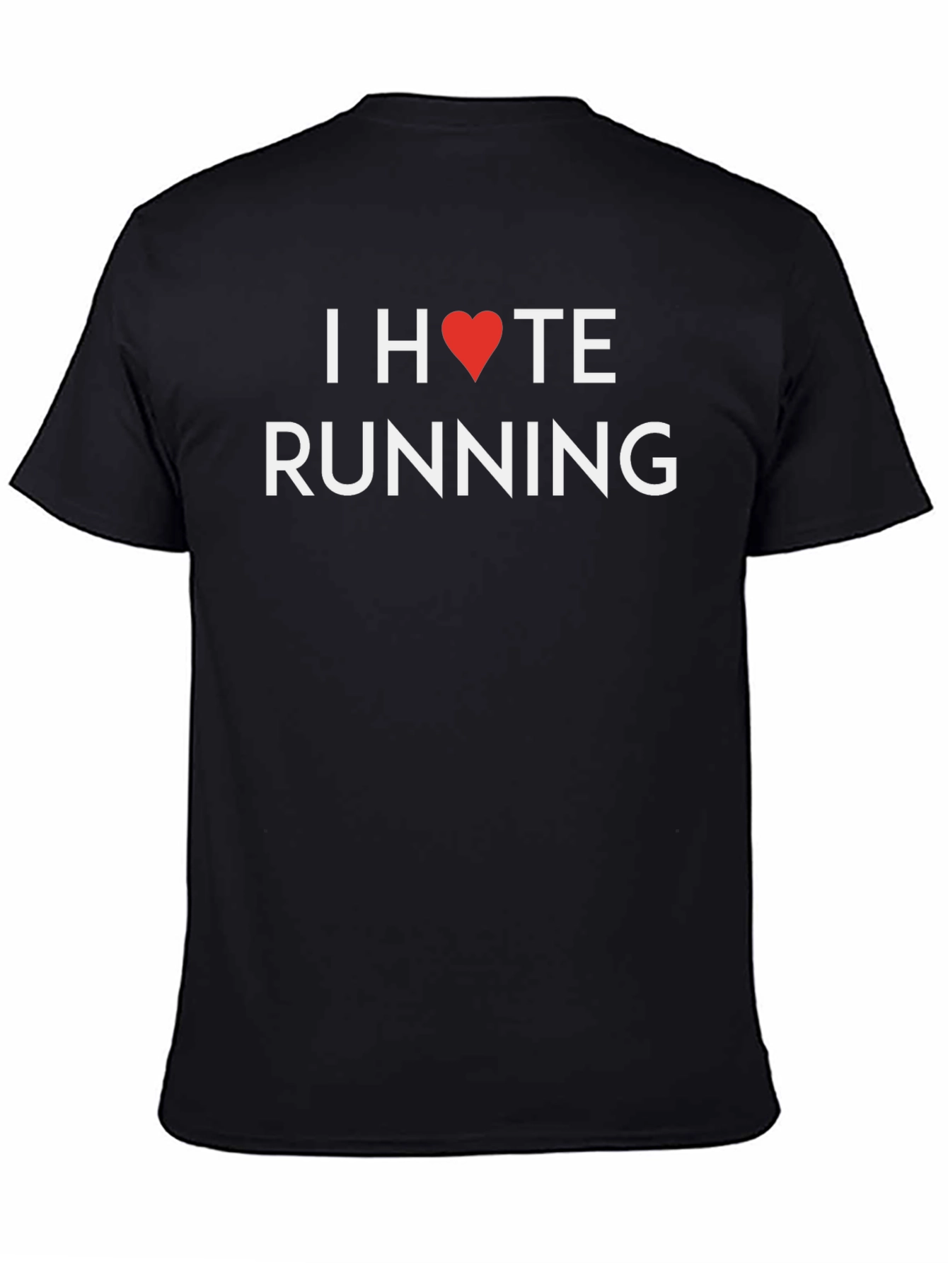 I Heart Hate Running Graphic T-Shirt