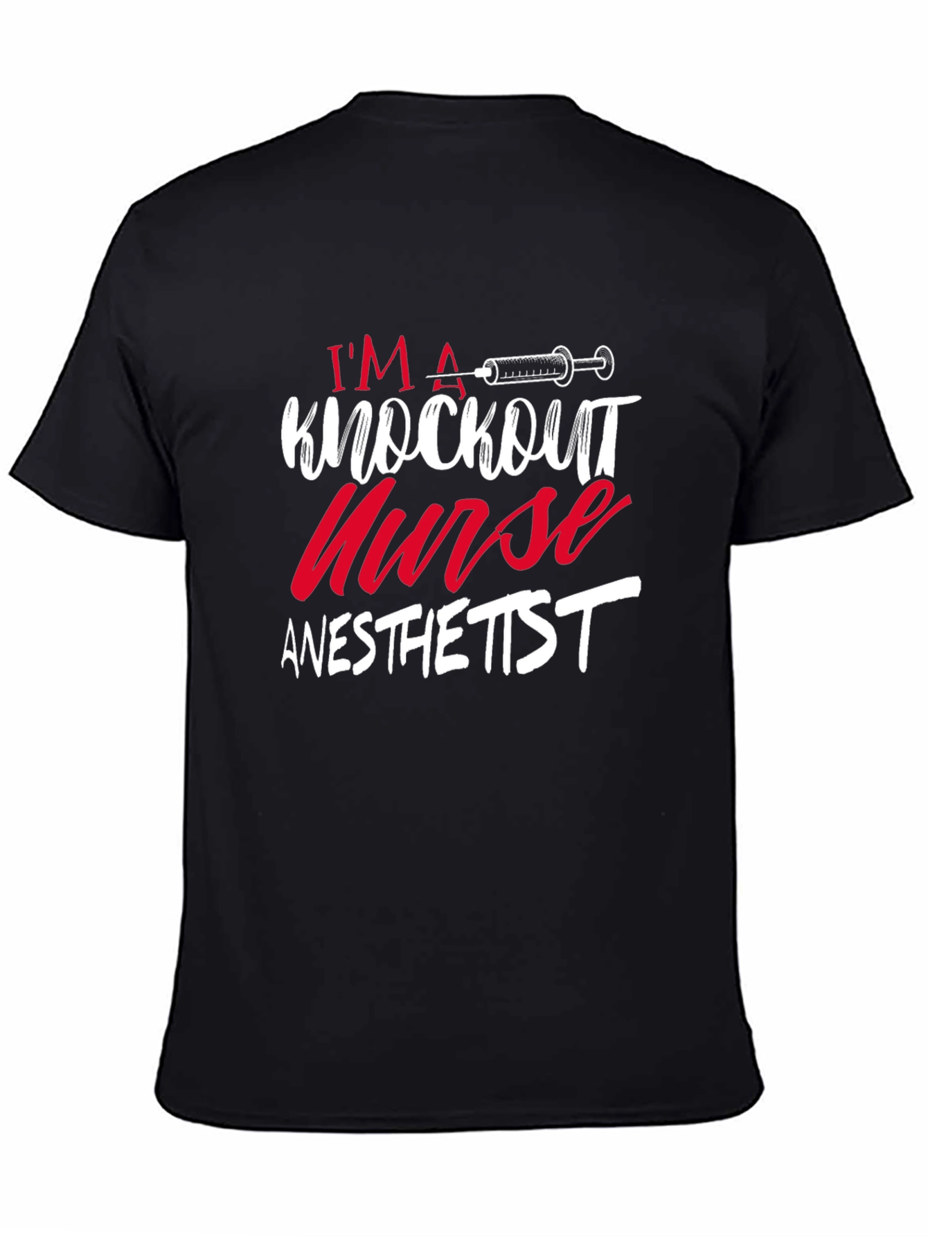 Knockout Nurse Anesthetist T-Shirt