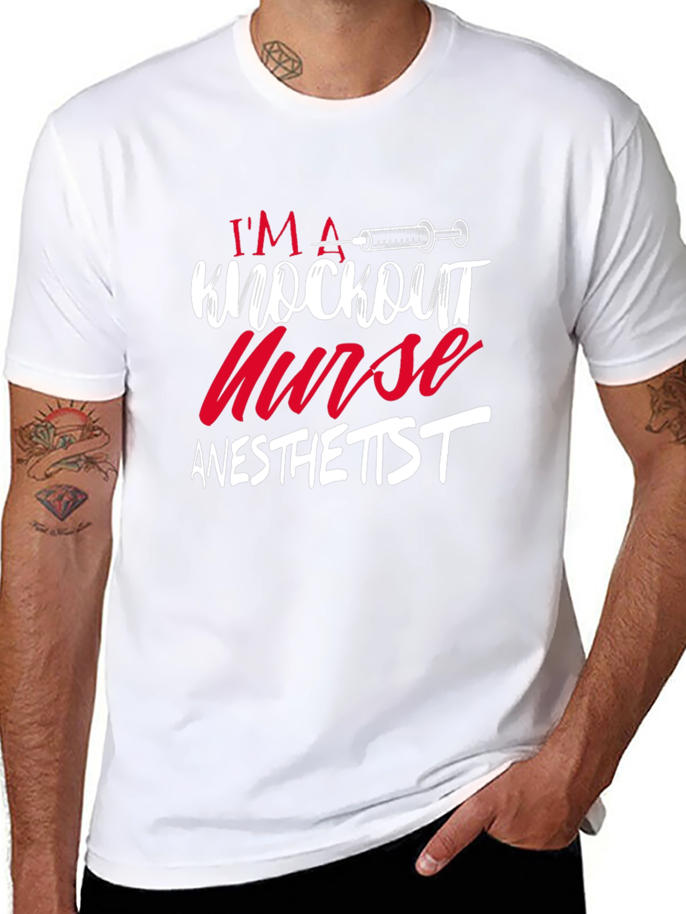 Knockout Nurse Anesthetist T-Shirt