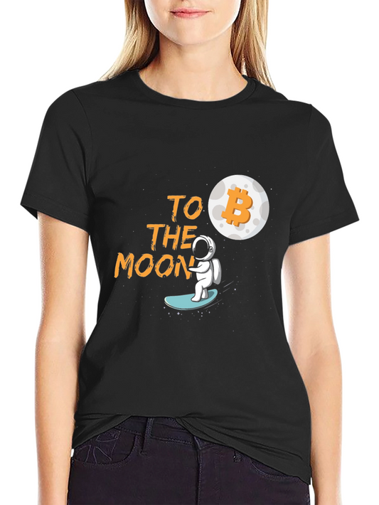 Bitcoin To The Moon T-Shirt