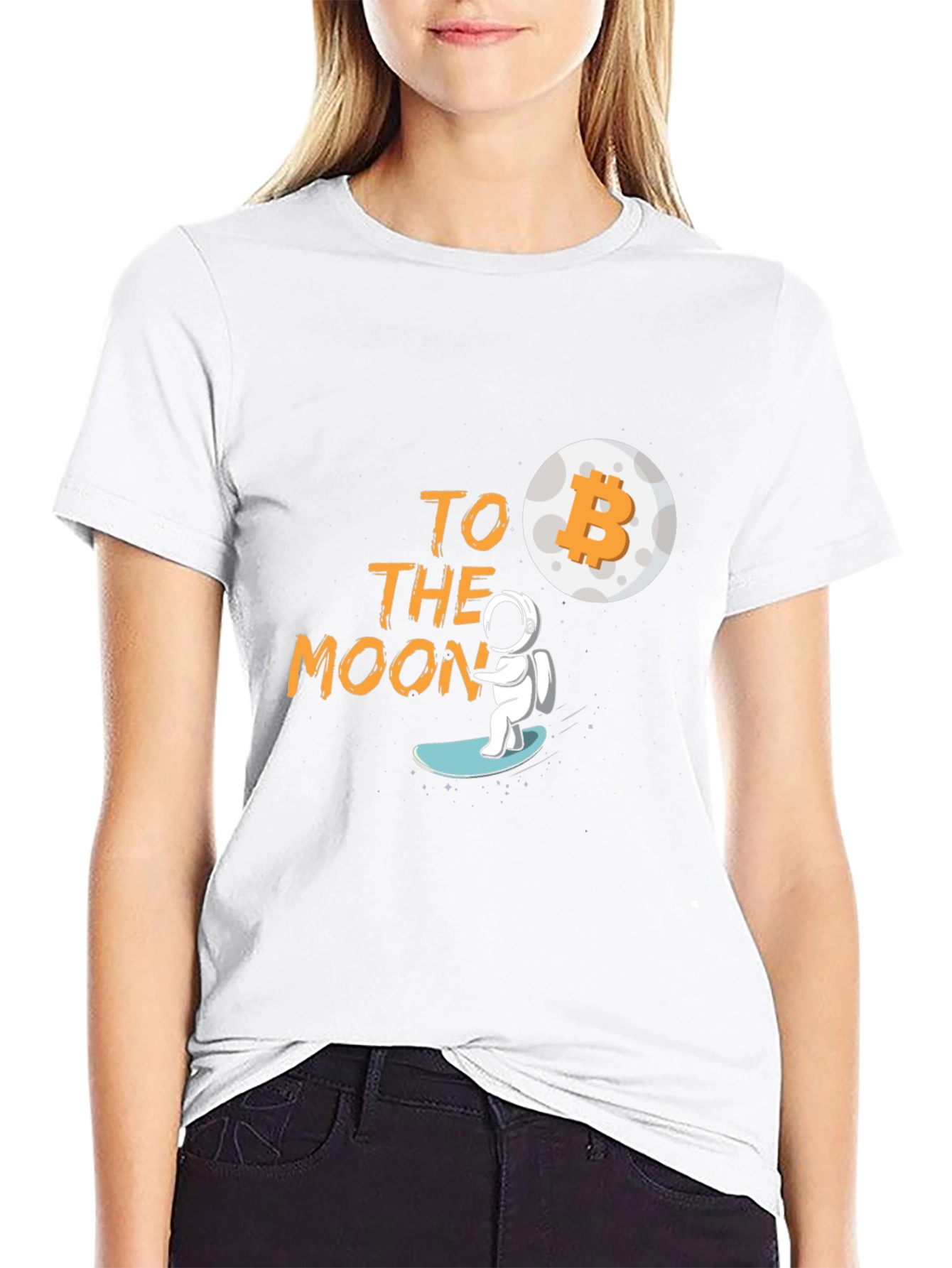 Bitcoin To The Moon T-Shirt