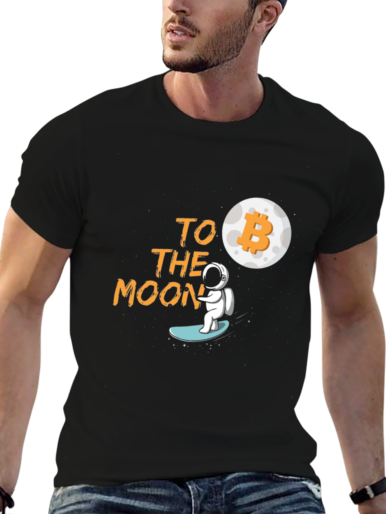Bitcoin To The Moon T-Shirt