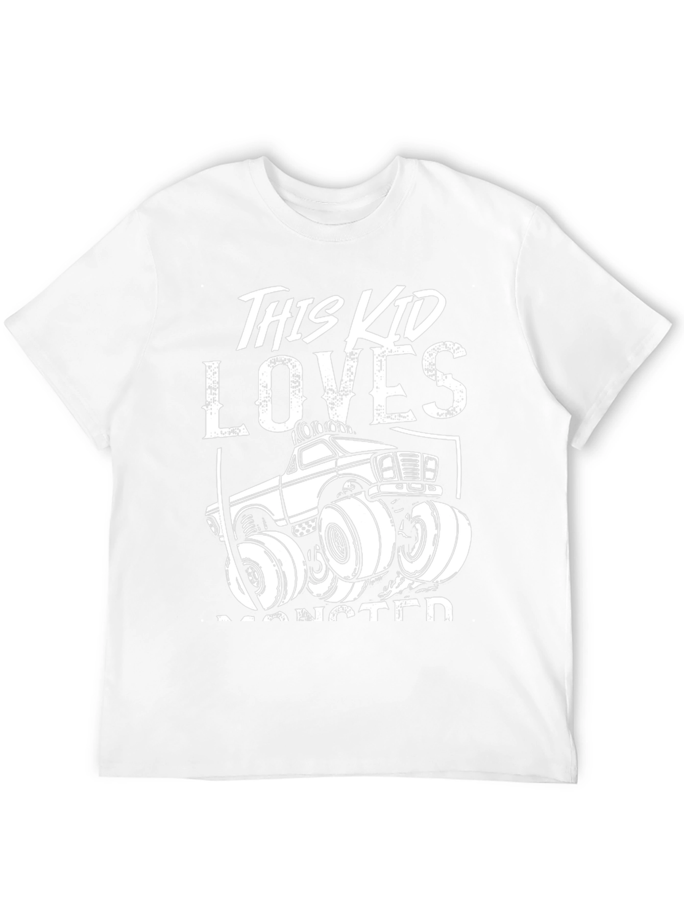 Monster Truck Kids T-Shirt