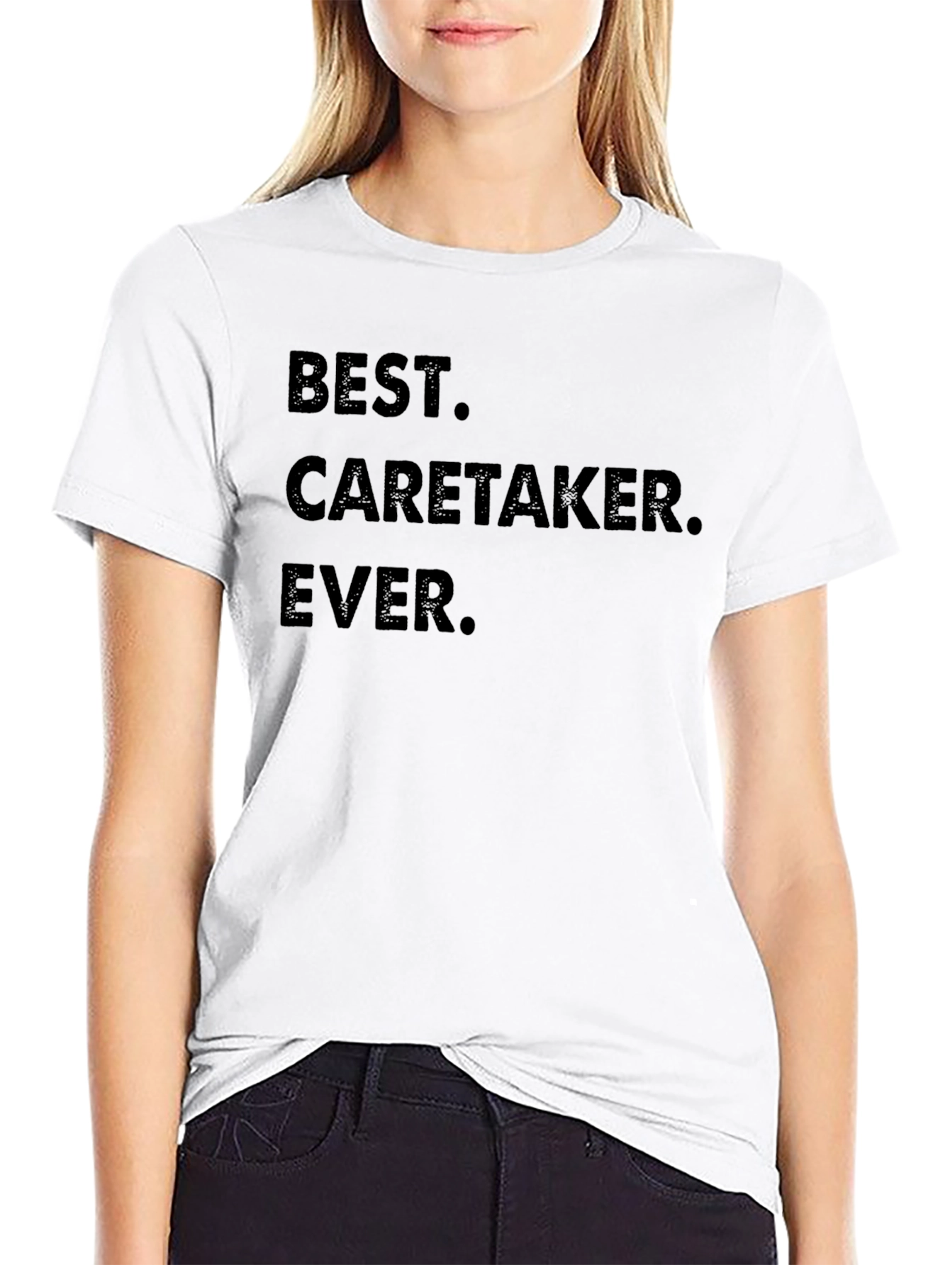 Best Caretaker Ever T-Shirt - Caregiver Appreciation Gift