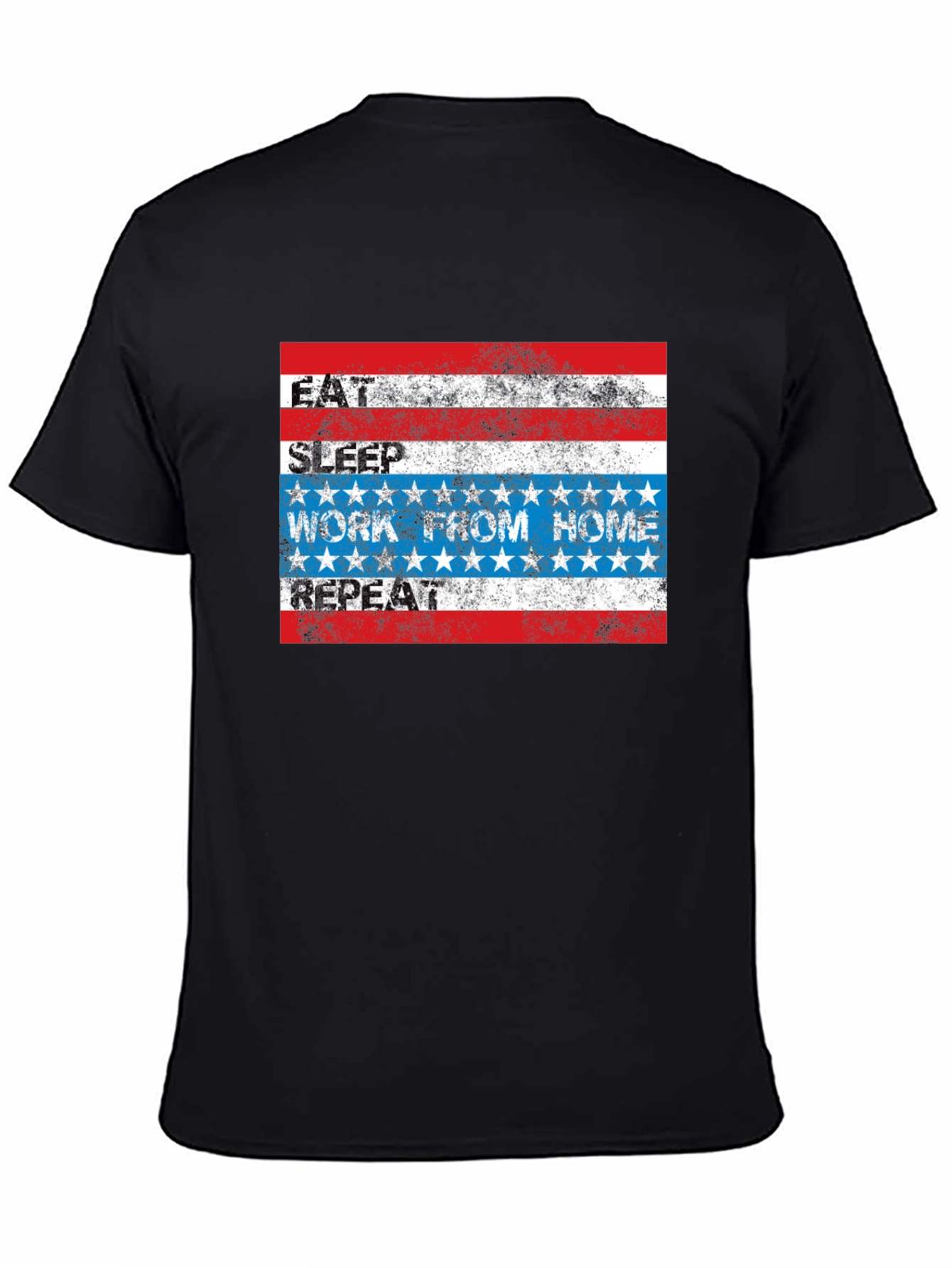 Eat Sleep Work From Home Repeat T-Shirt