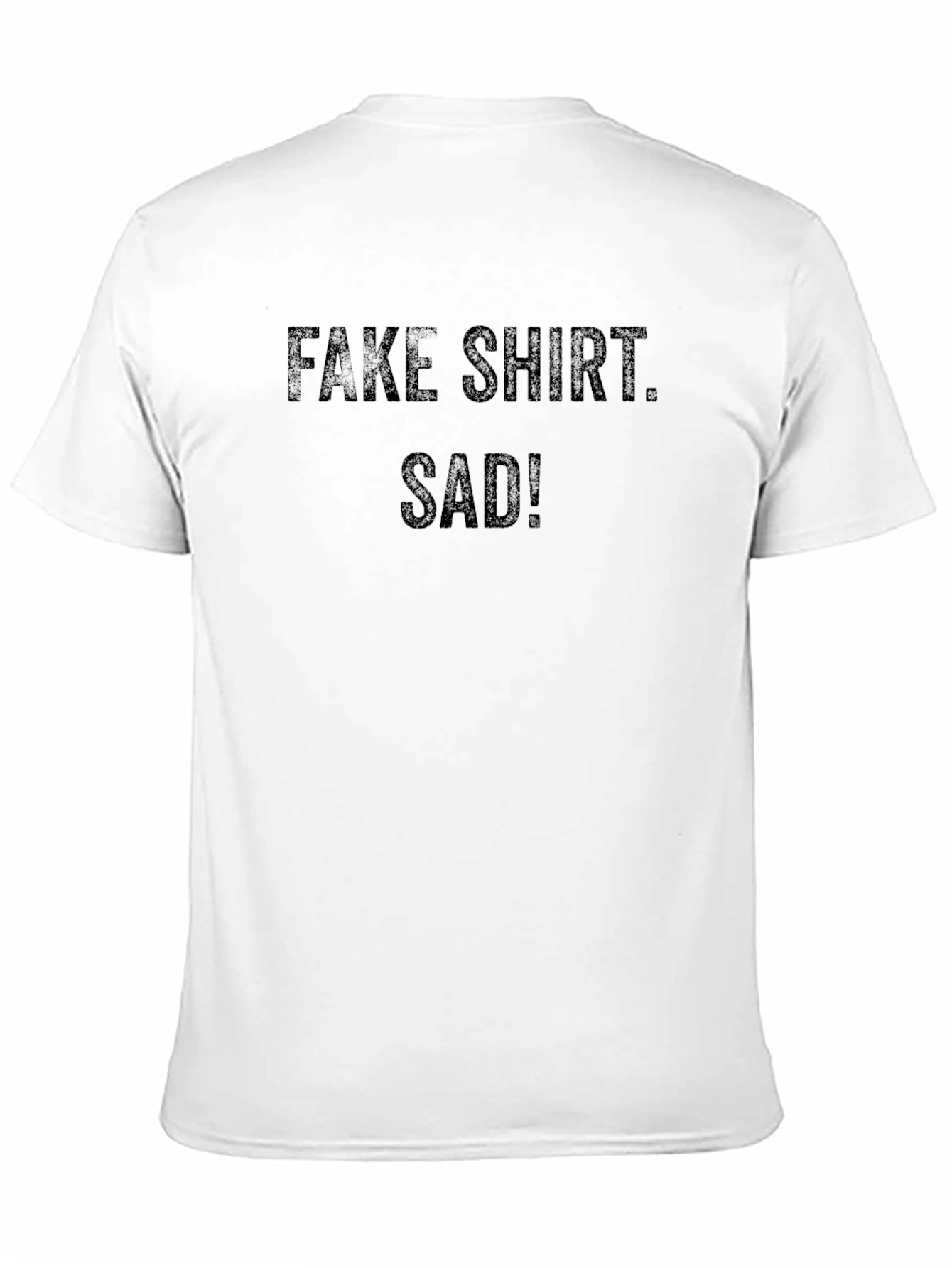 Funny Fake Shirt - SAD! Graphic Tee